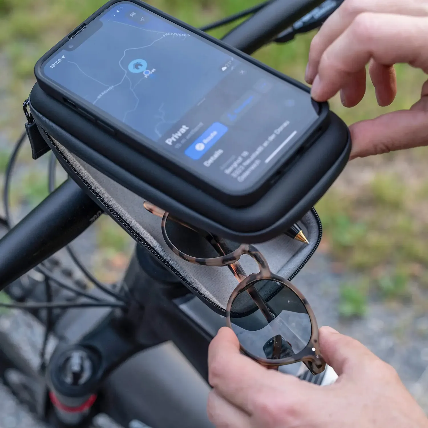 SP Connect Wedge Case Set Fahrradtasche Mag-Align wetterfest