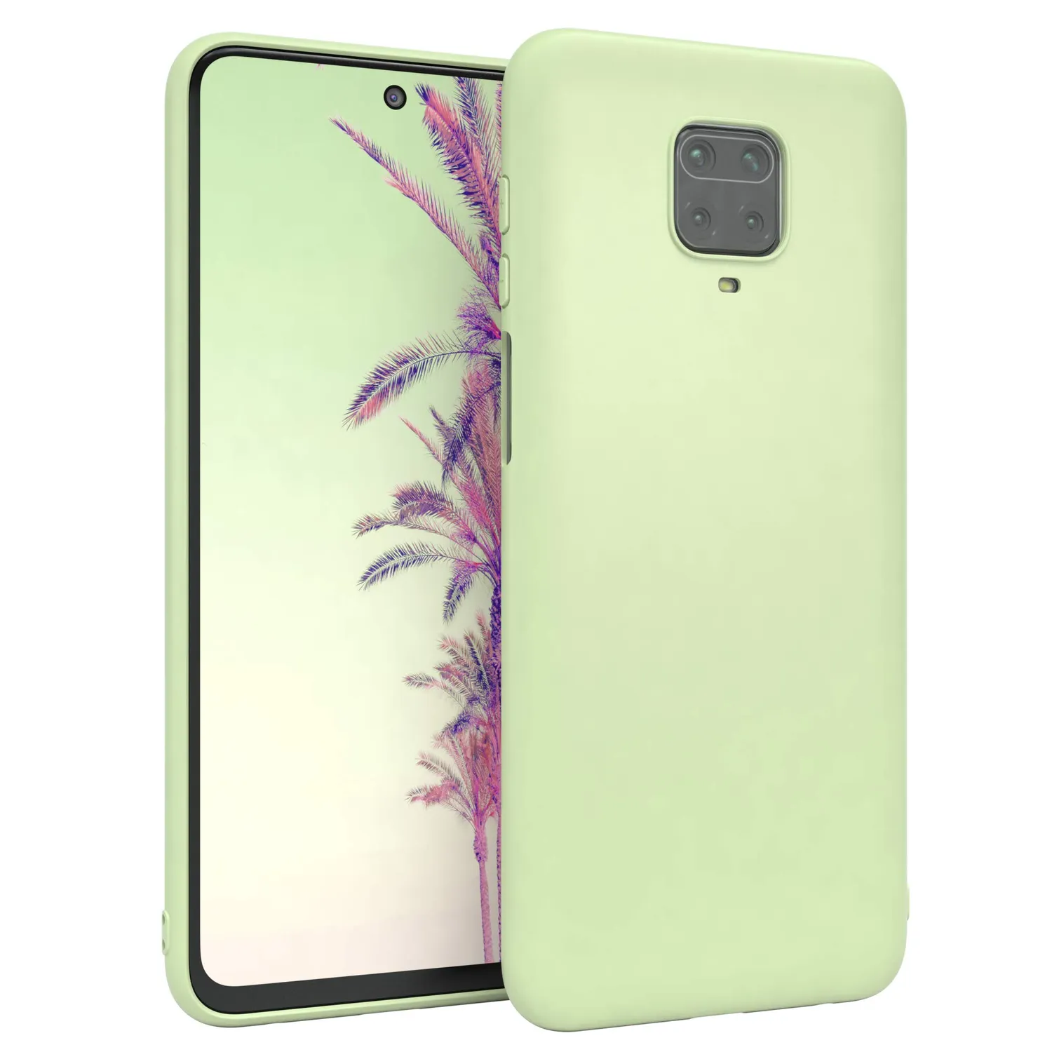 EAZY CASE Redmi Note 9S Silikonhülle Transparent Matt