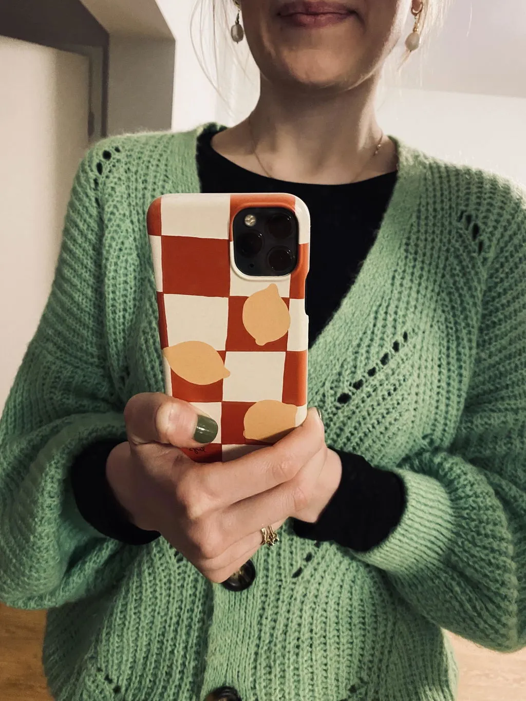 agood company CLRPRTCT iPhone 15 Handyhülle transparent Pippi