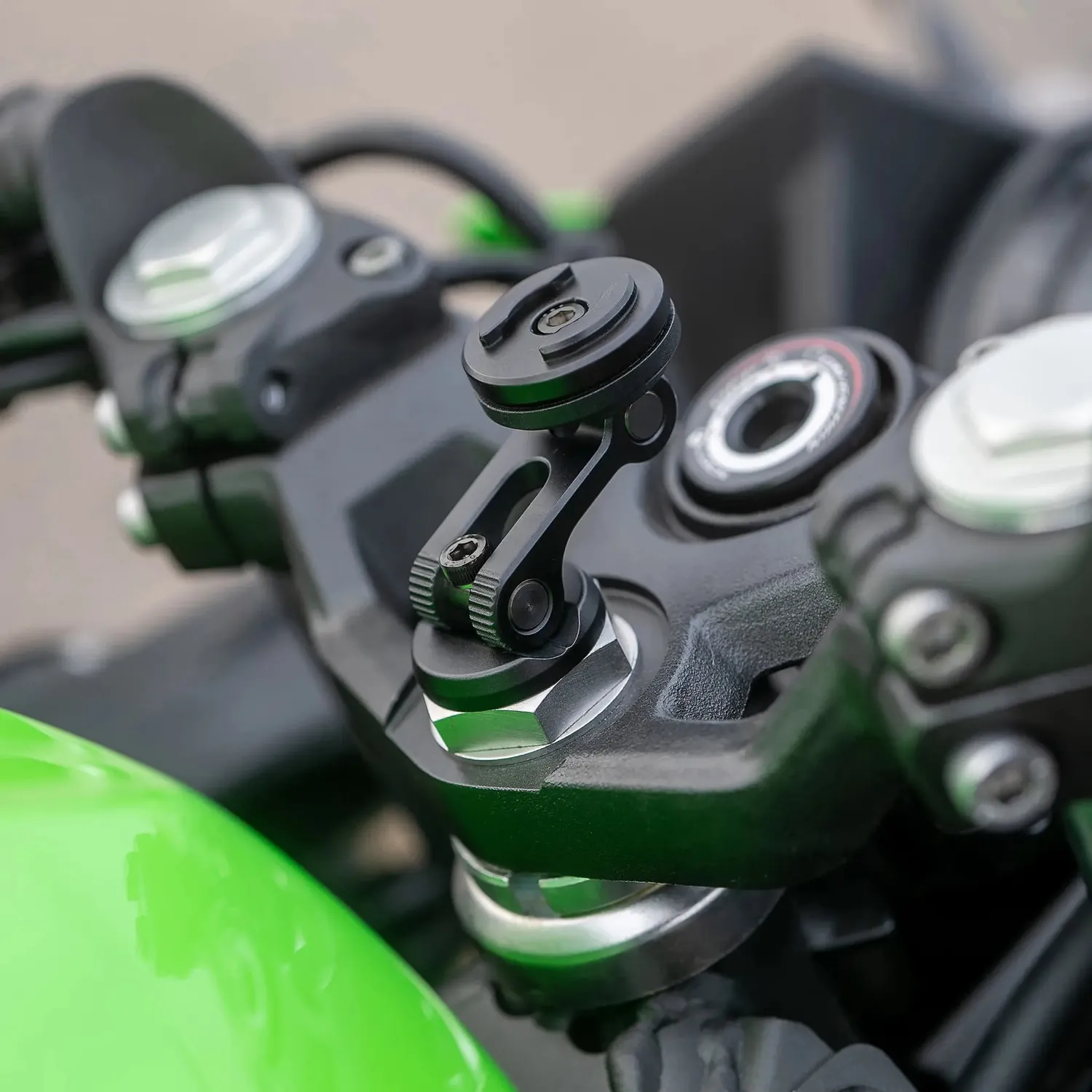 SP Connect Moto Stem Mount Motorradhalterung Alu gedämpft