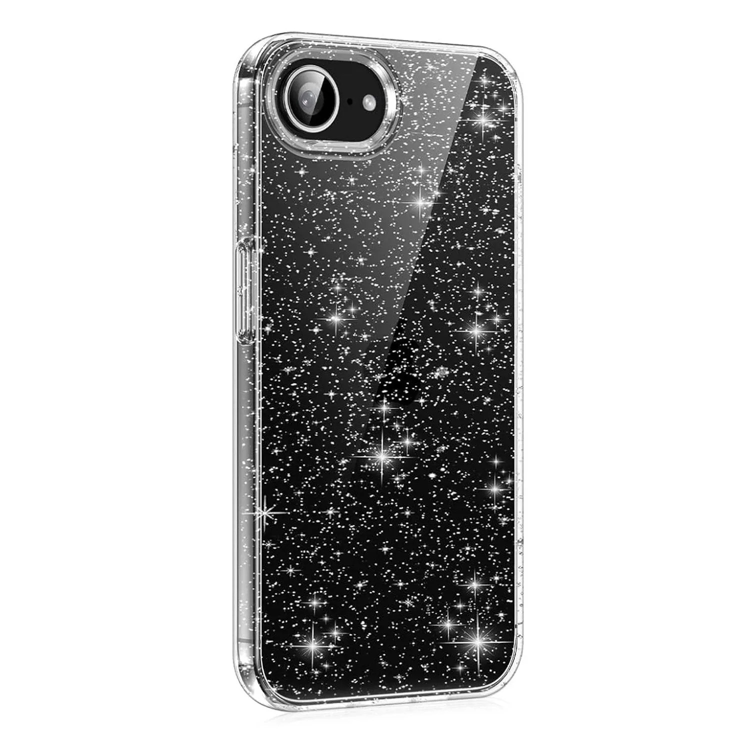 arktis iPhone 16e Glitter Case transparent Glitzer