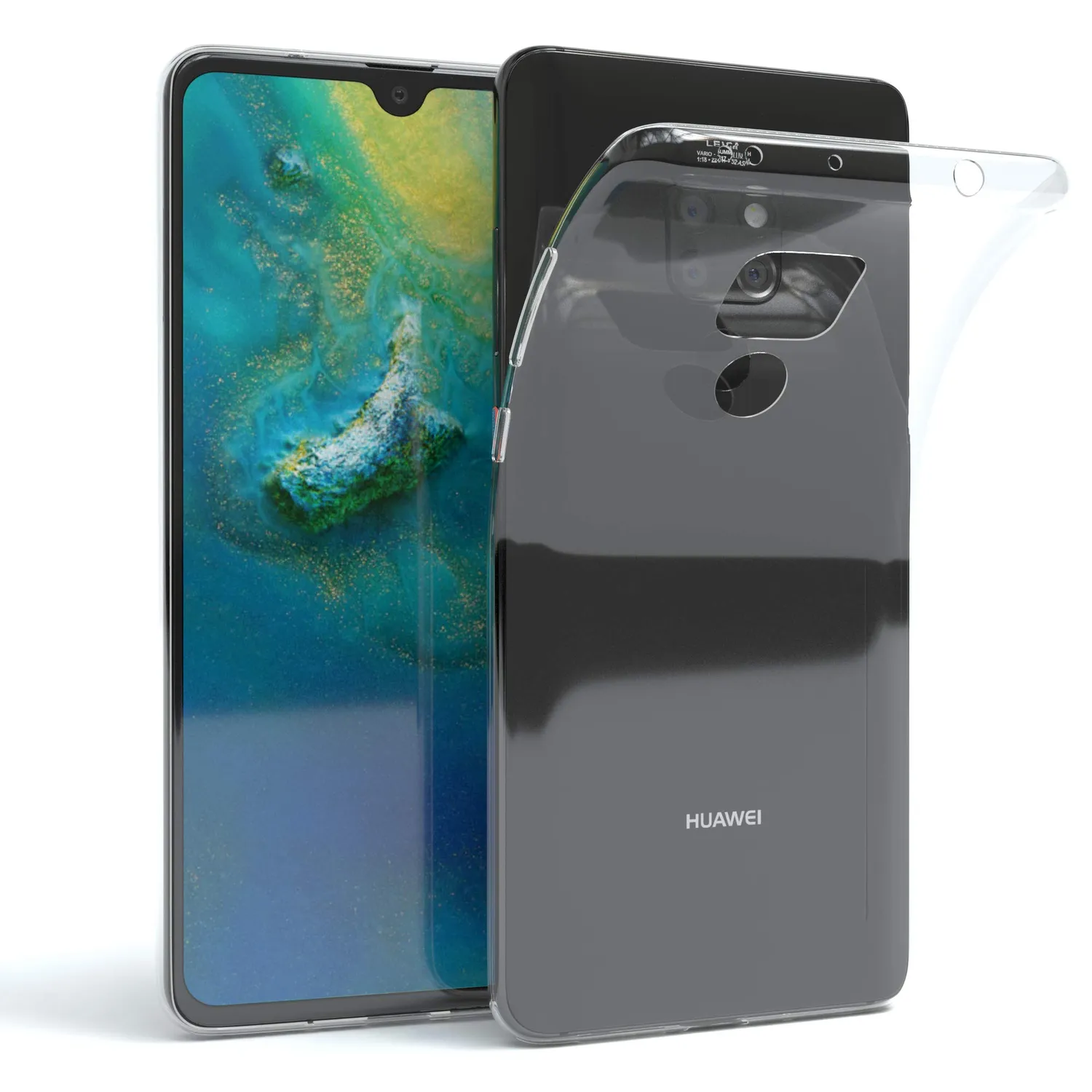 EAZY CASE Huawei Mate 20 Klapphülle Schwarz Book