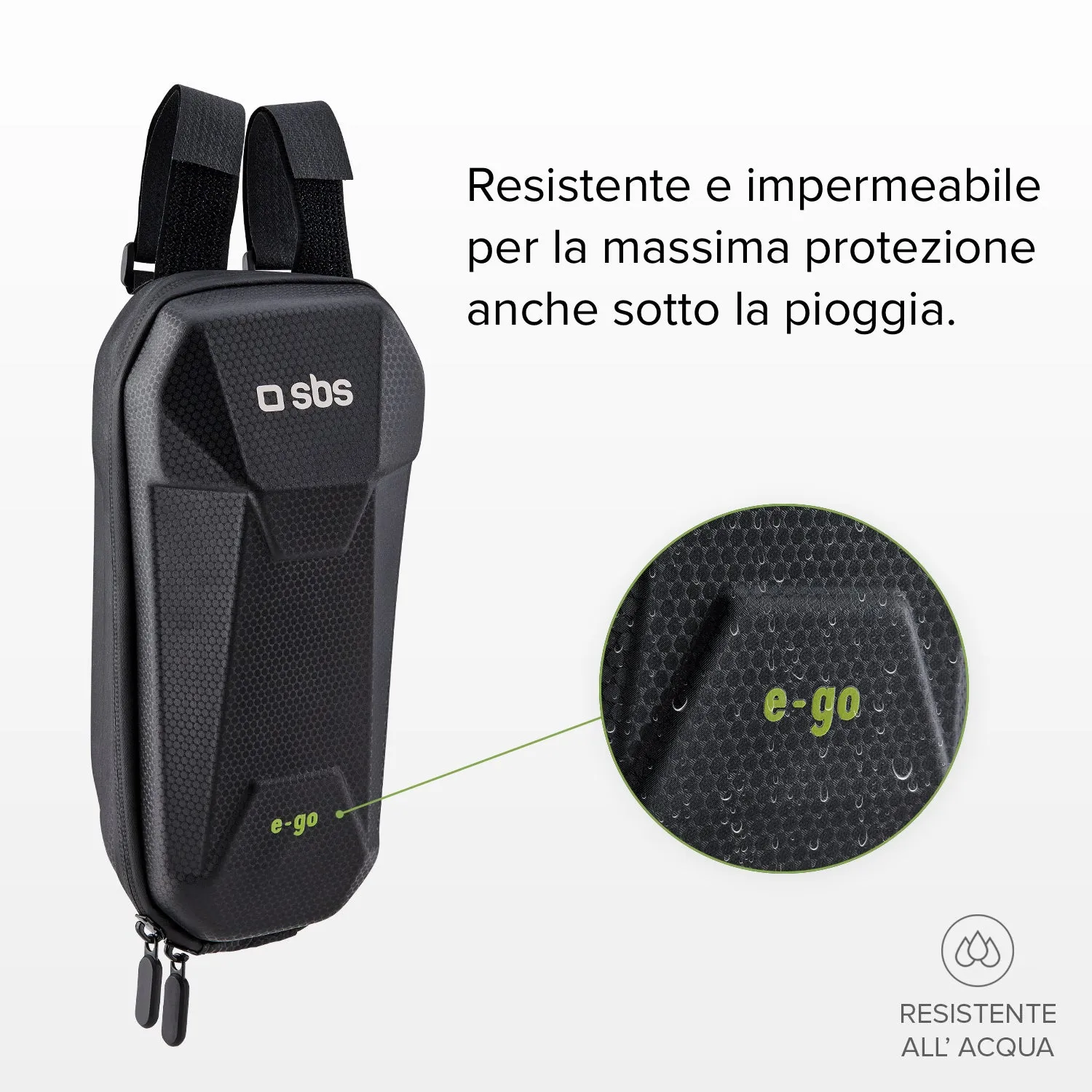 SBS Lenkertasche für E-Scooter und Fahrrad 2 Liter wasserdicht