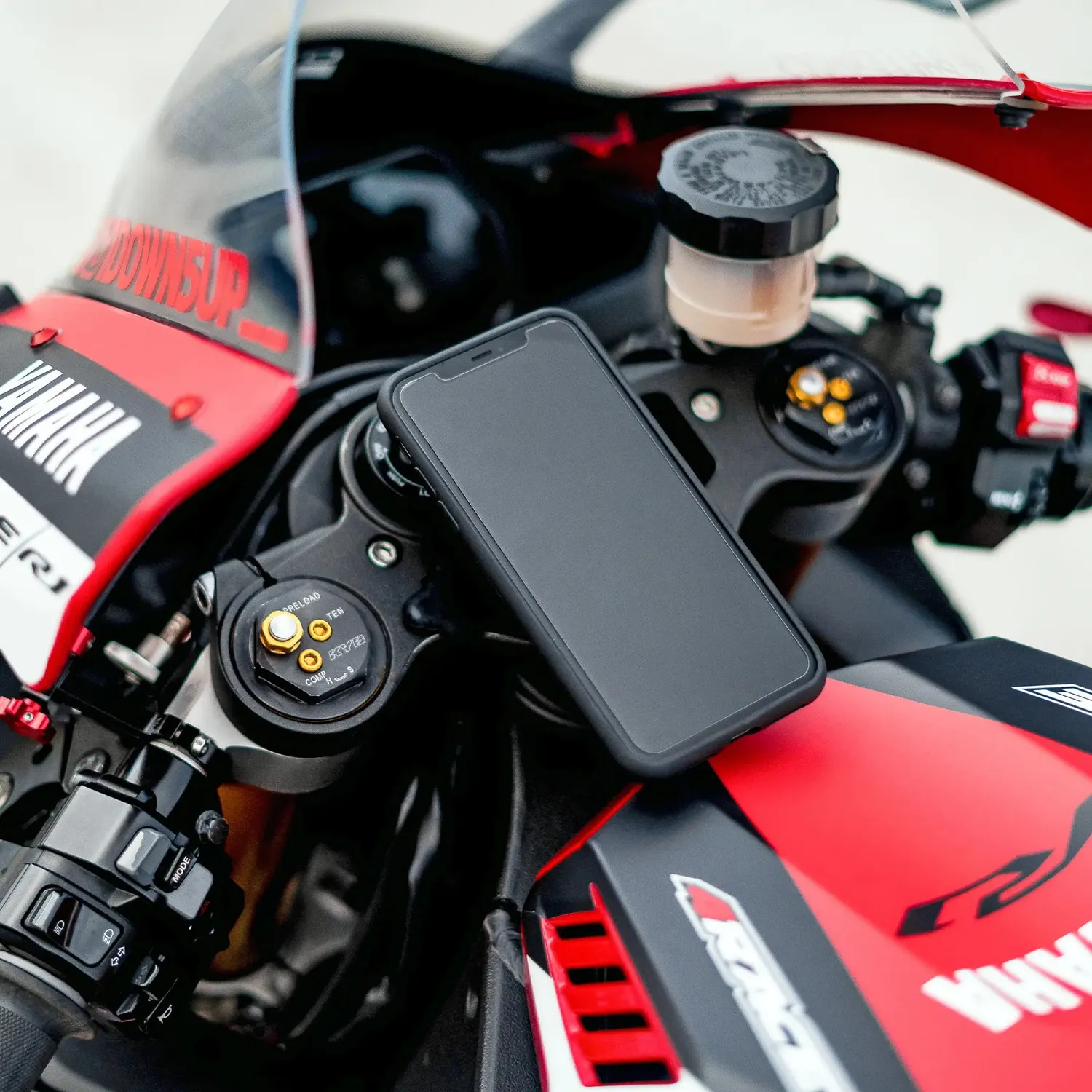 SP Connect Moto Stem Mount Motorradhalterung Alu gedämpft