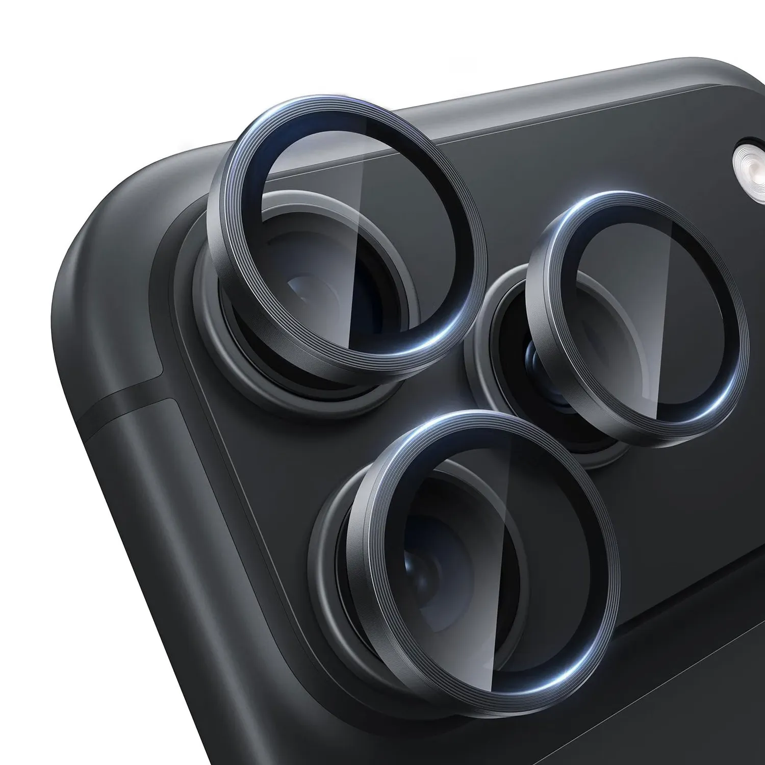 arktis iPhone 18 Pro Lens Protector Schwarz Alu 3er