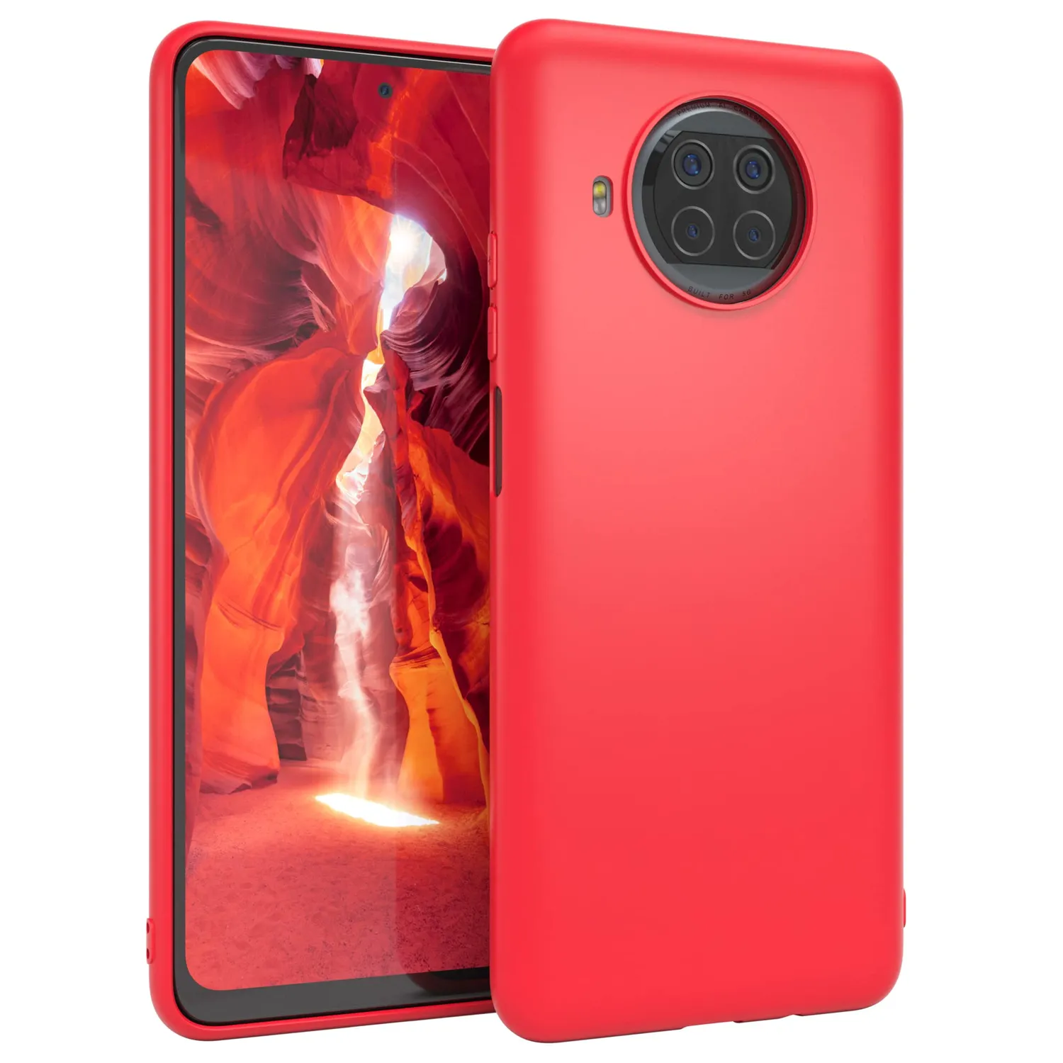 EAZY CASE Mi 10T Lite 5G Klapphülle Book Schwarz Standfunktion
