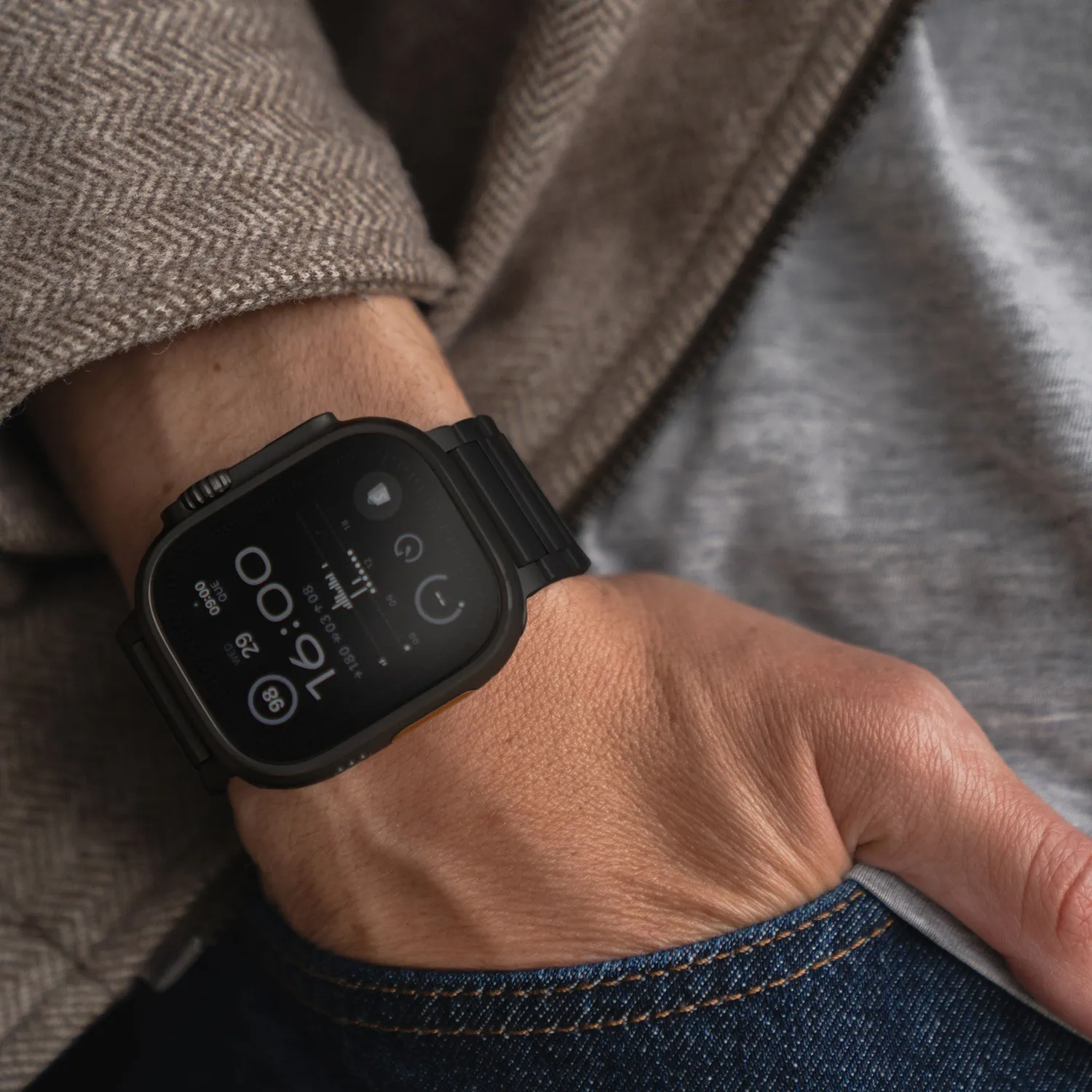 arktisband Maverick Apple Watch Ultra Titanarmband