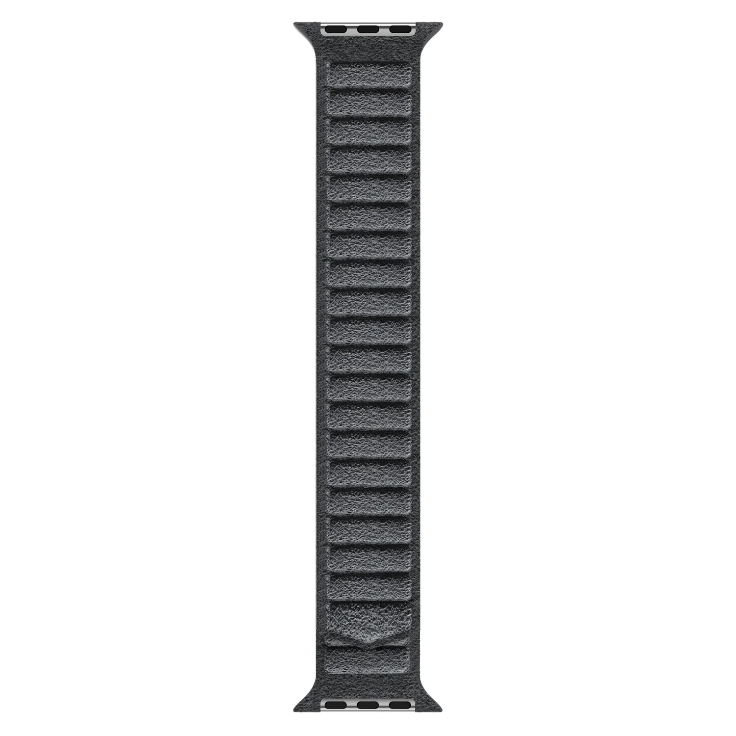 arktis arktisband Apple Watch Armband Alcantara Graphitschwarz