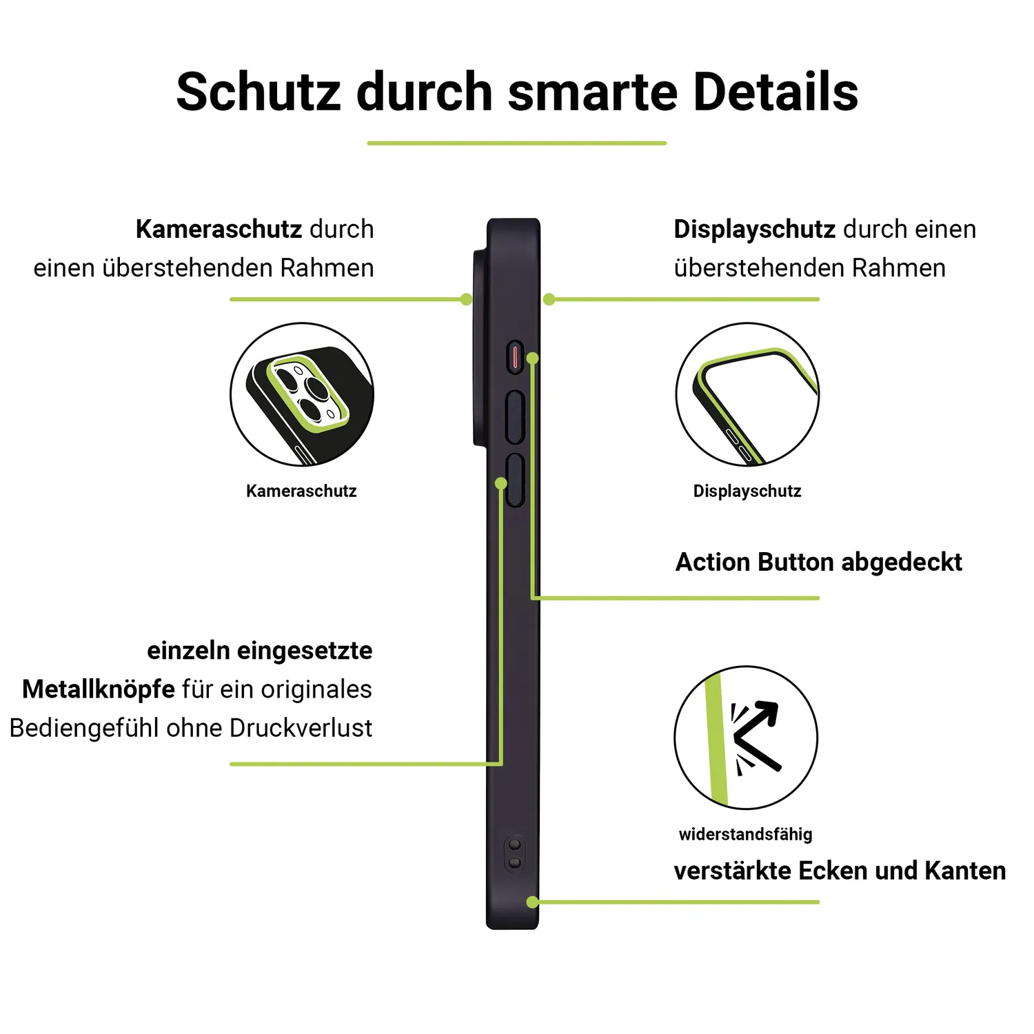 Artwizz IcedClip +CHARGE iPhone 16 Pro Hülle MagSafe matt