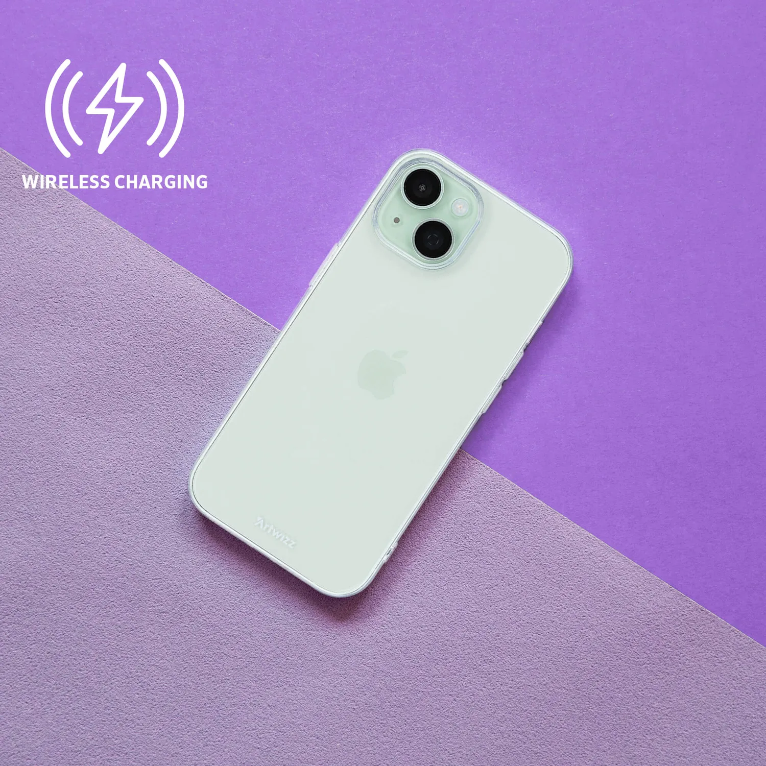 Artwizz NoCase iPhone 16 Hülle transparent ultra-dünn