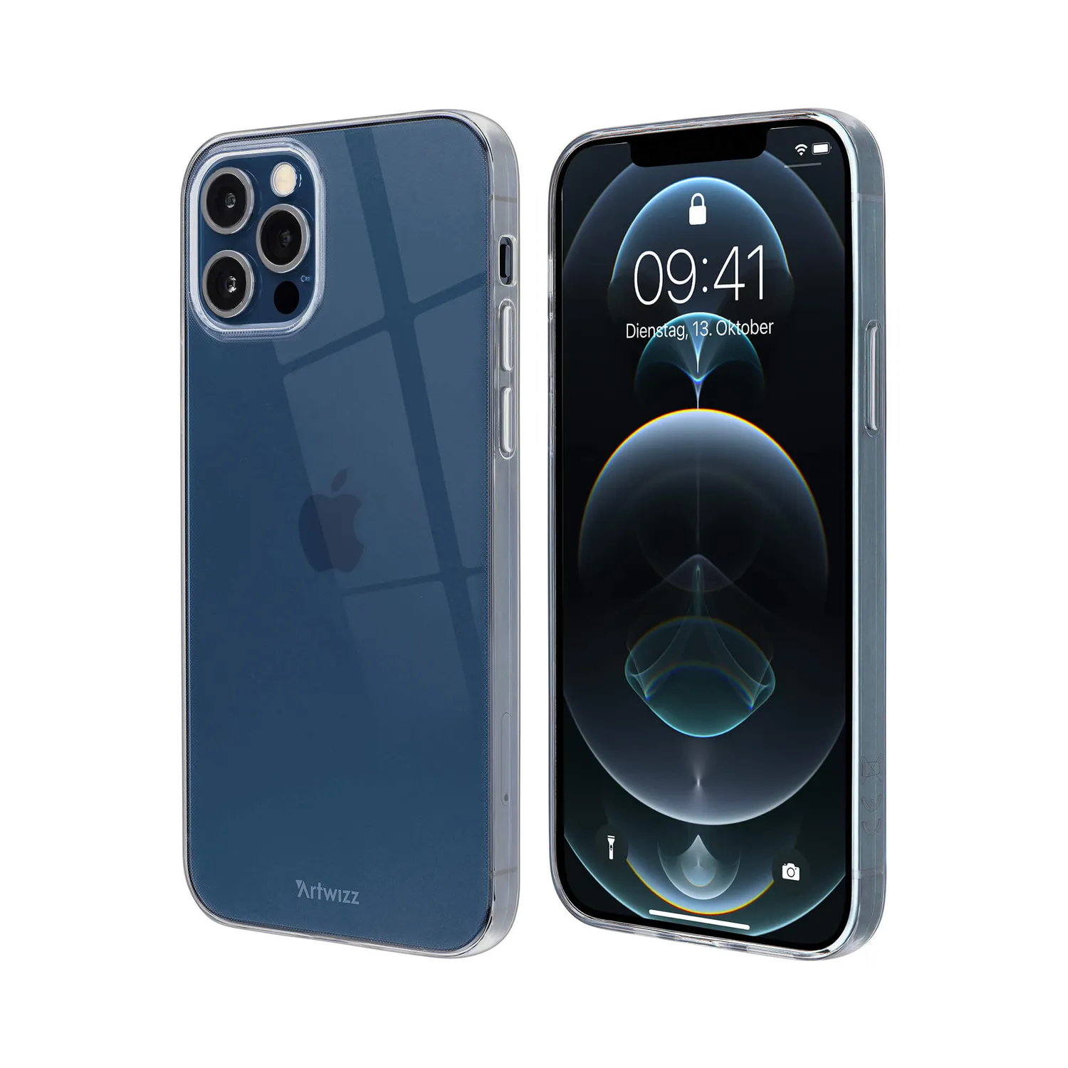 Artwizz NoCase iPhone 12 Pro Max Hülle transparent dünn