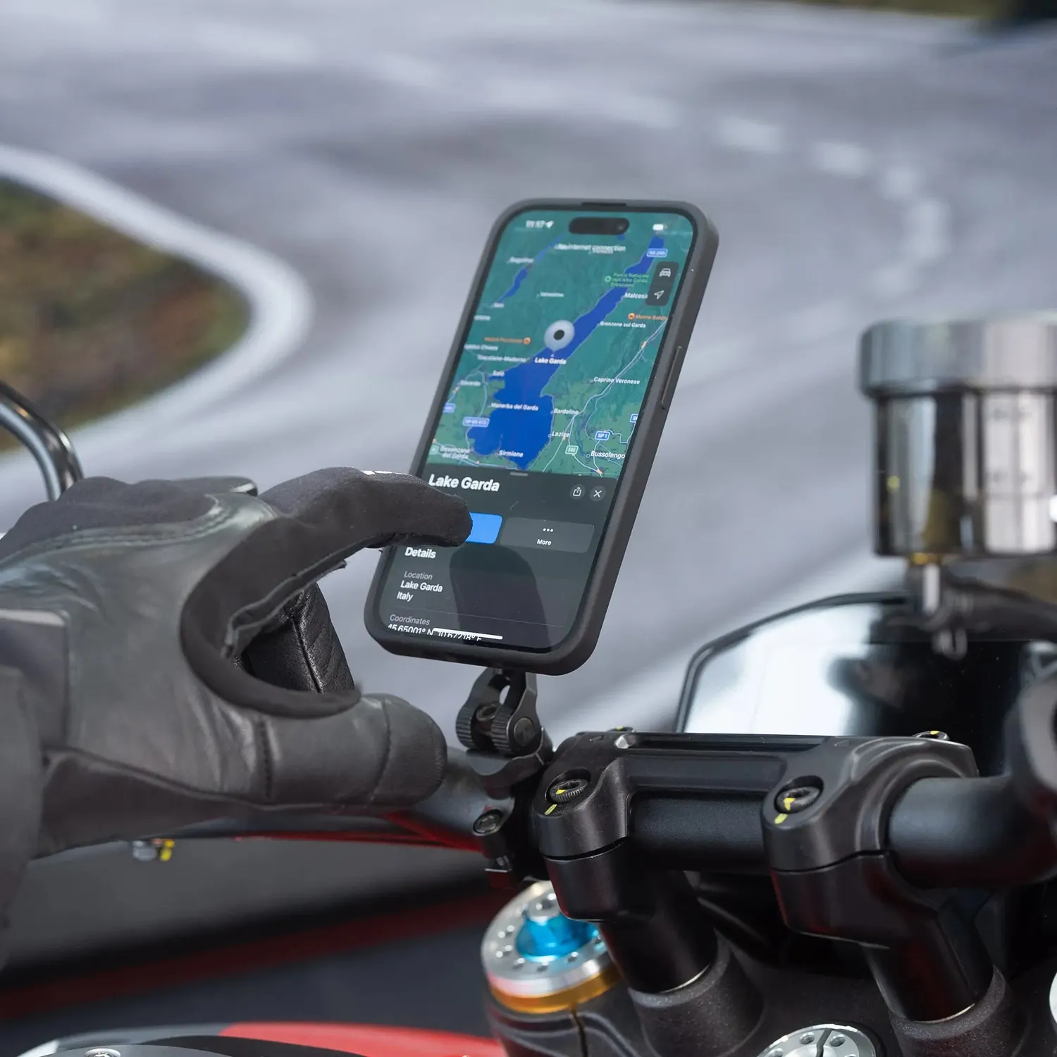SP Connect Moto Mount 3D Motorrad Handyhalterung verstellbar