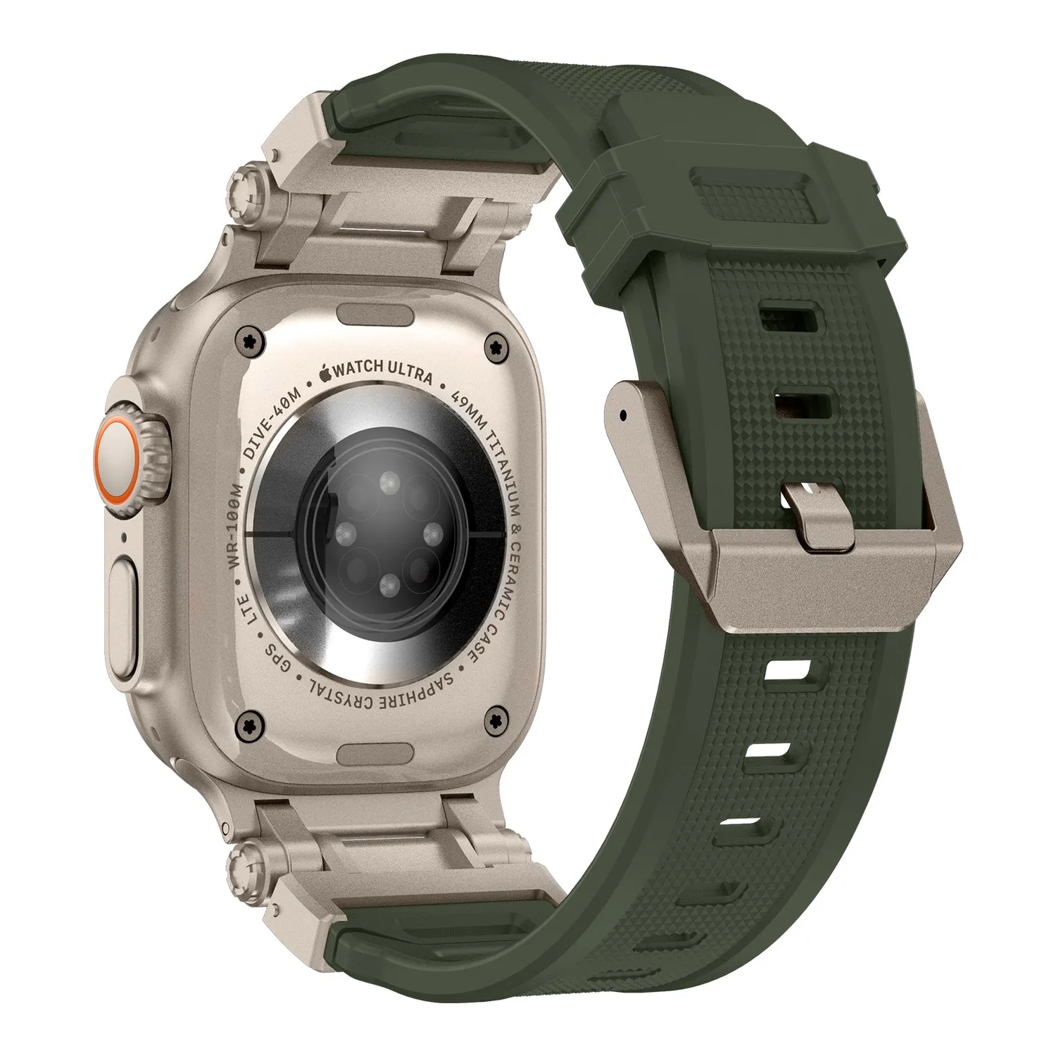 arktisband Atlas Apple Watch Ultra Armband Grün