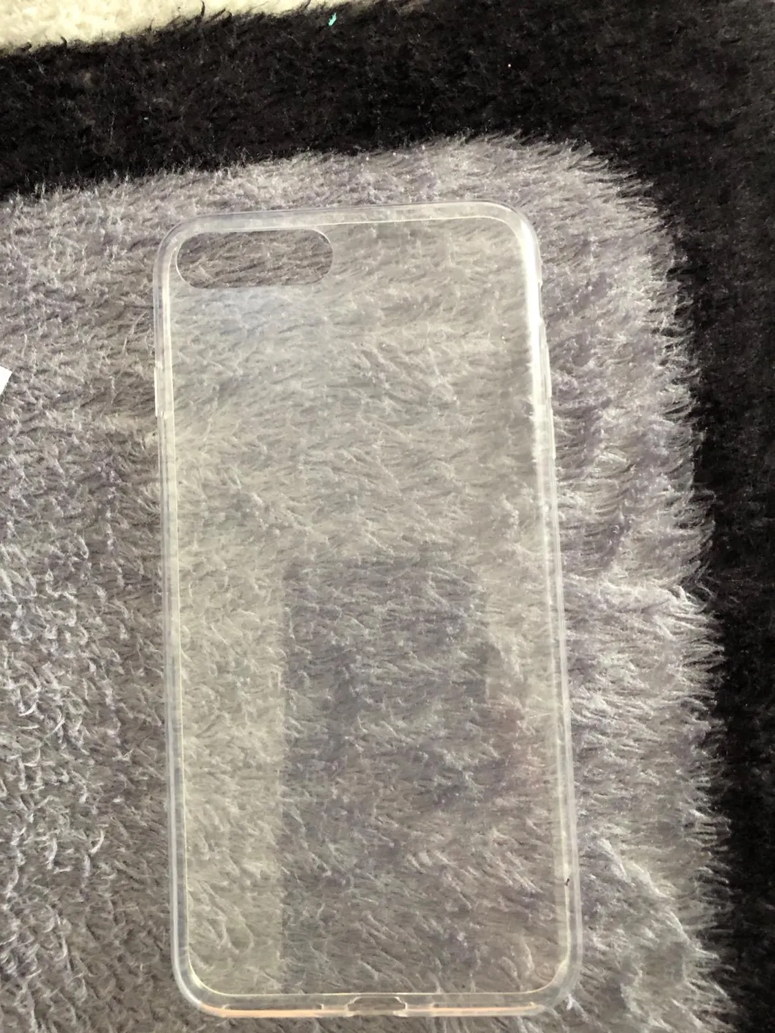 EAZY CASE iPhone 7 Plus / 8 Plus Hülle Anthrazit gebürstet