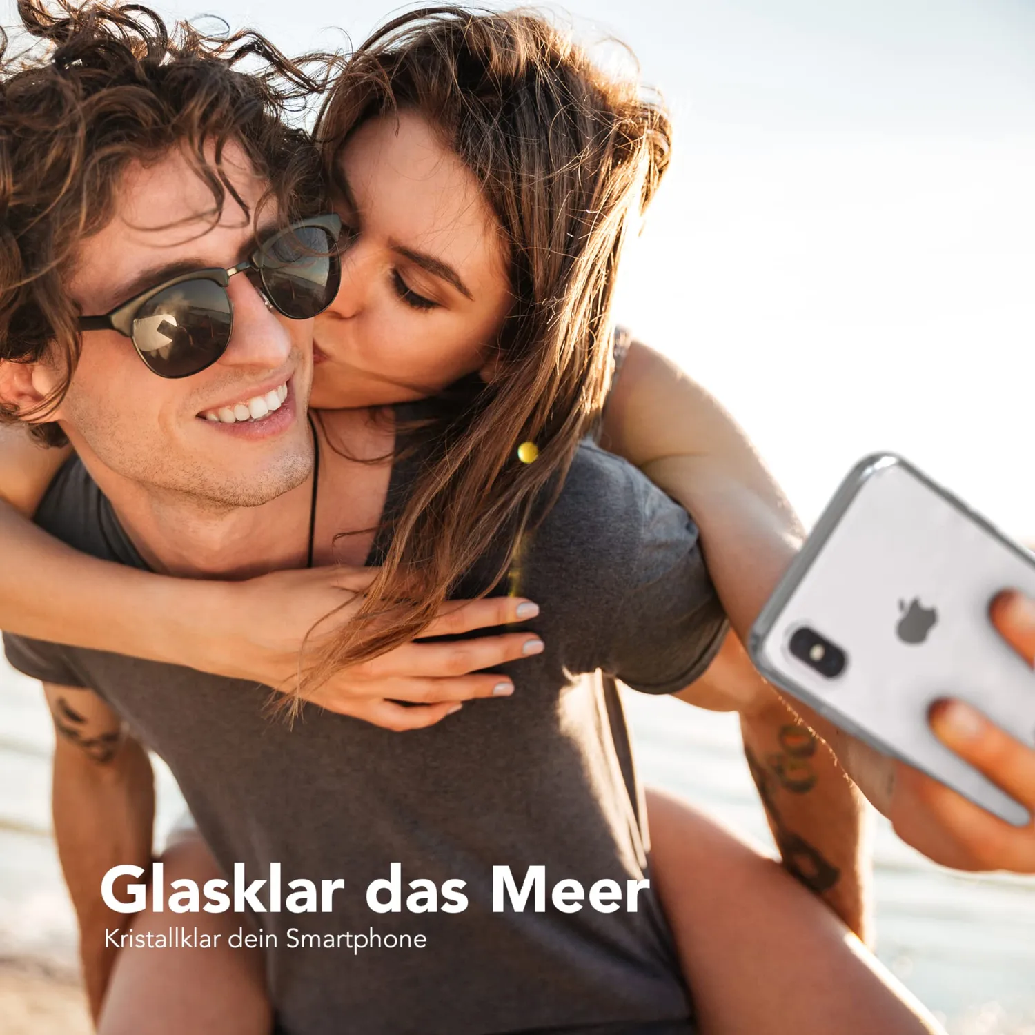 EAZY CASE iPhone XS Max Silikonhülle Transparent Crystal