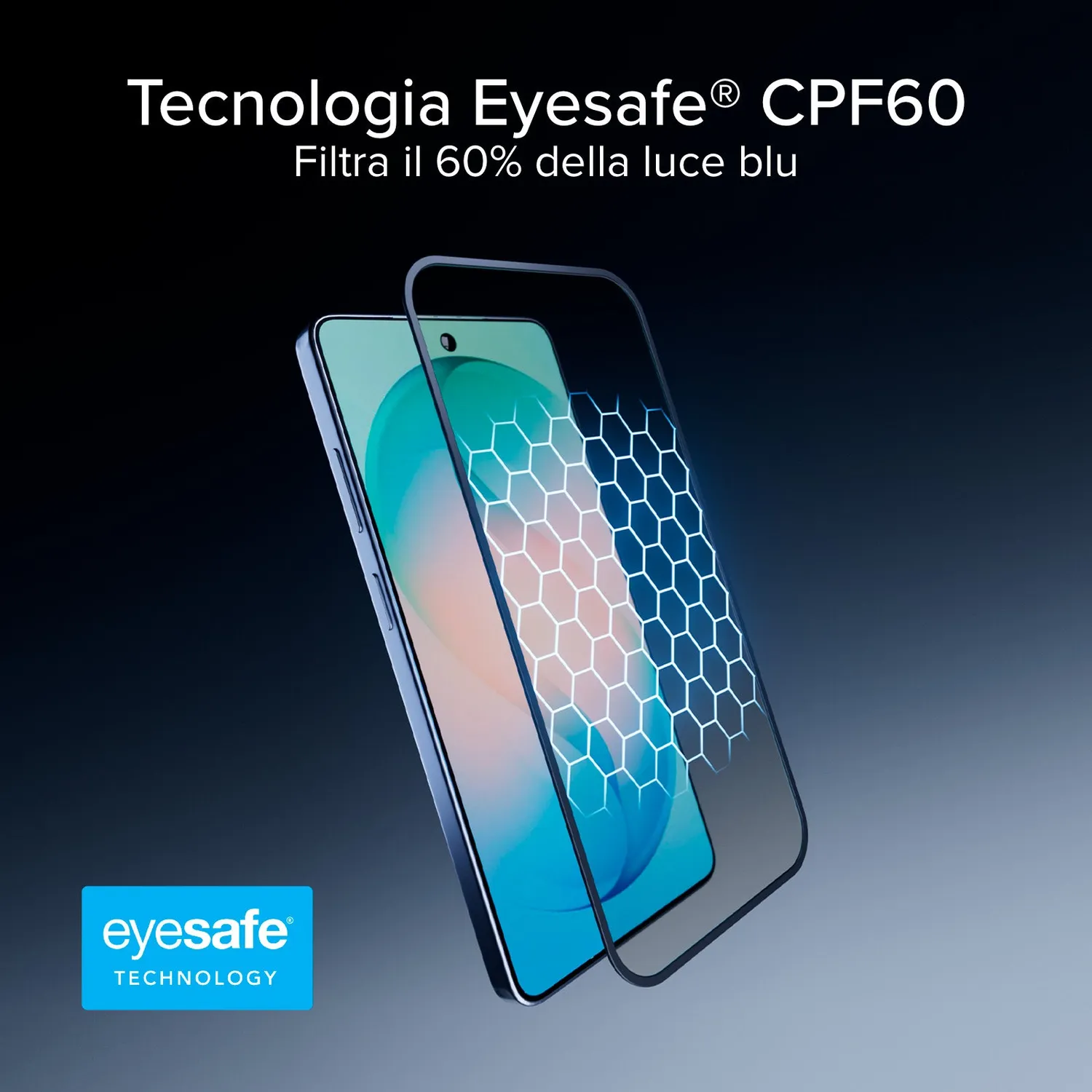 SBS Eyesafe CPF60 Samsung S26 Ultra Panzerglas Klar