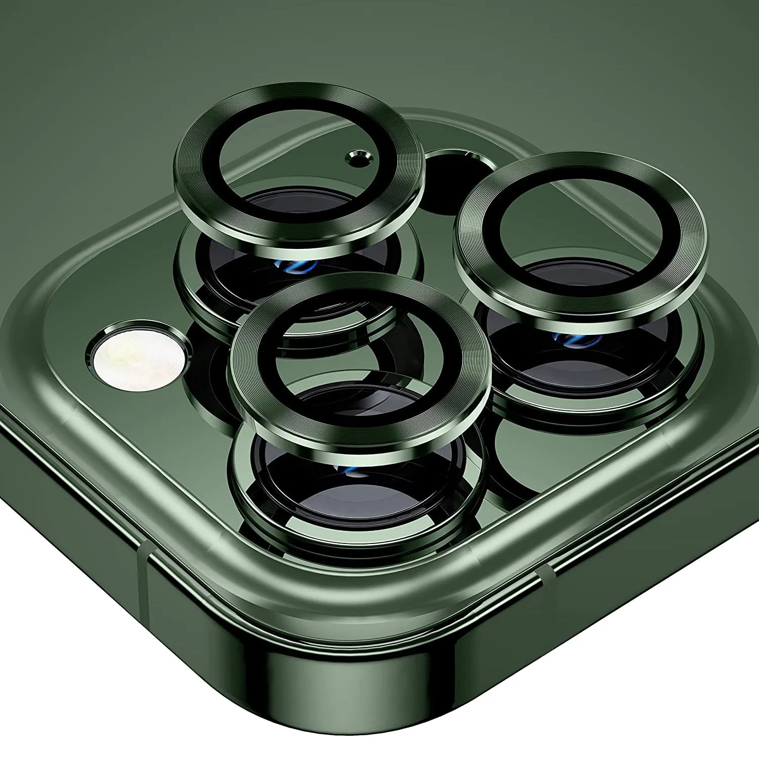 arktis iPhone 13 Pro Lens Protector Schwarz 3er