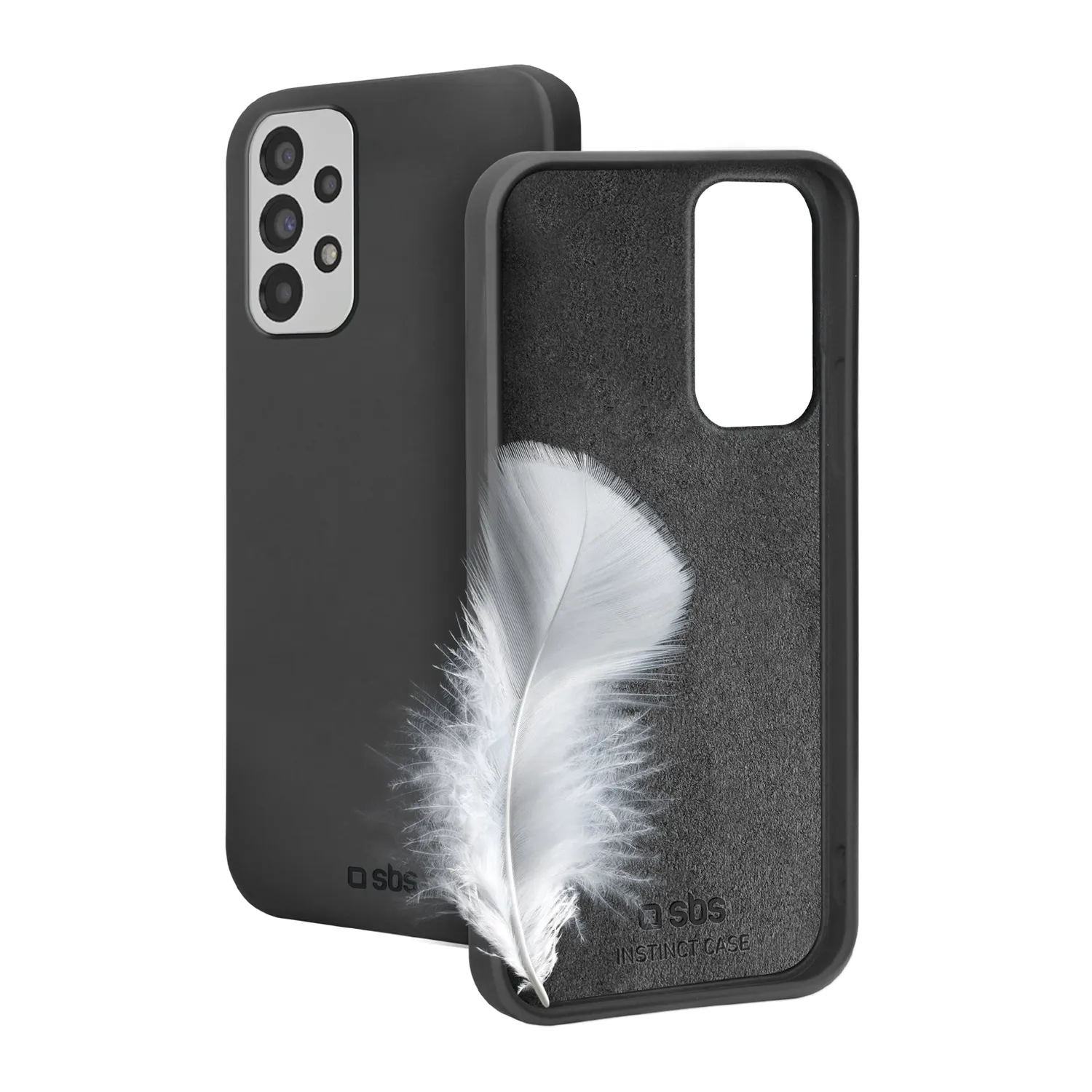 SBS Instinct Samsung Galaxy A54 Handyhülle schwarz robust