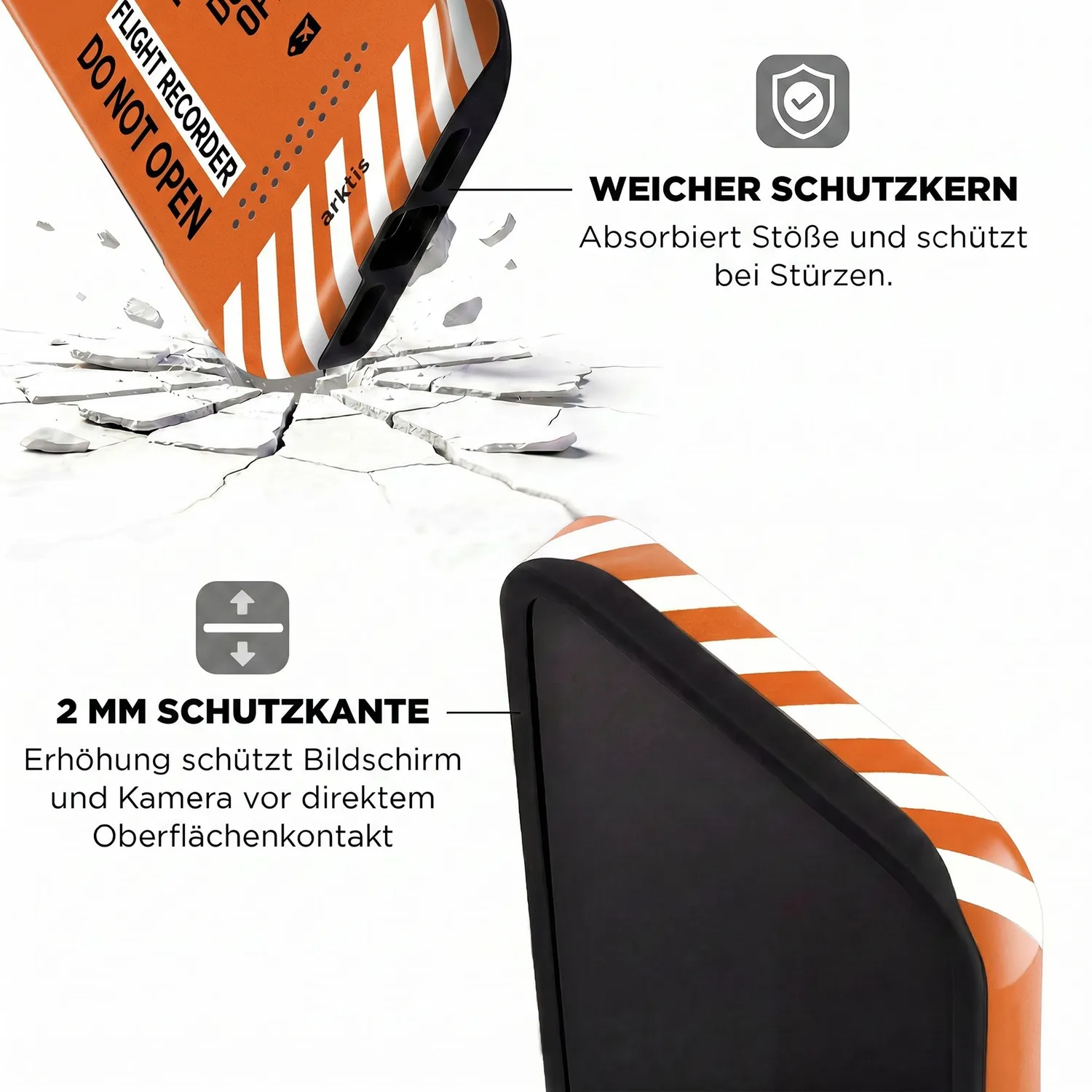 arktis Airport Case iPhone 17 Hülle mit MagSafe