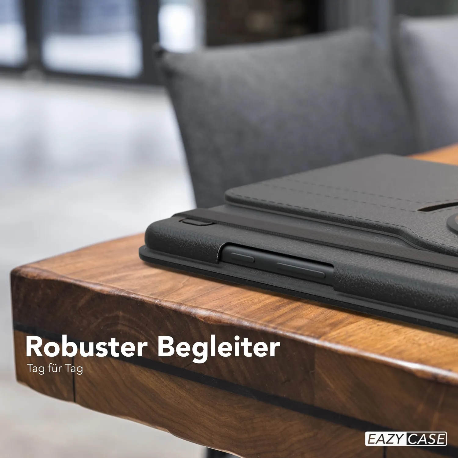 EAZY CASE Galaxy Tab A7 10.4 Tablethülle Schwarz 360°