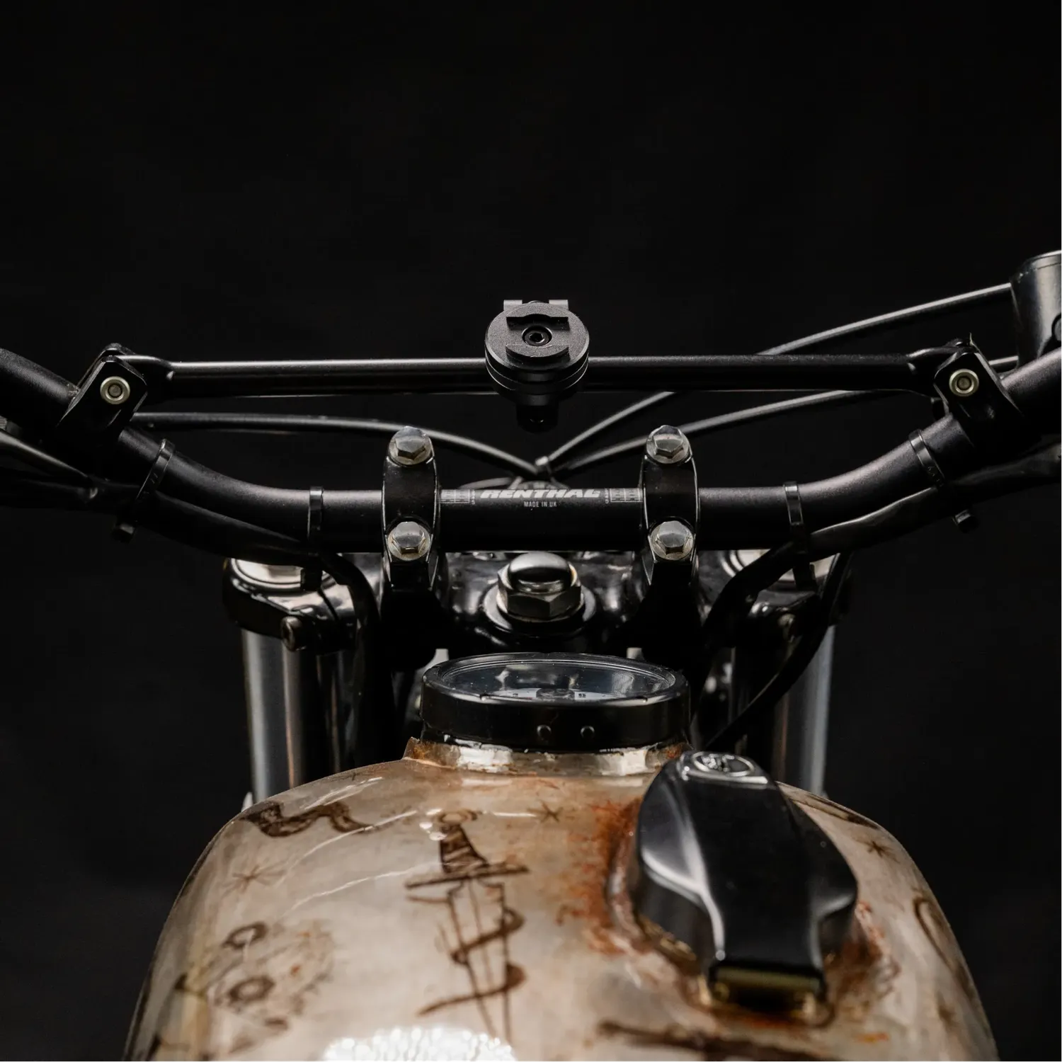 SP Connect Crossbar Mount Pro Motorradhalterung Alu