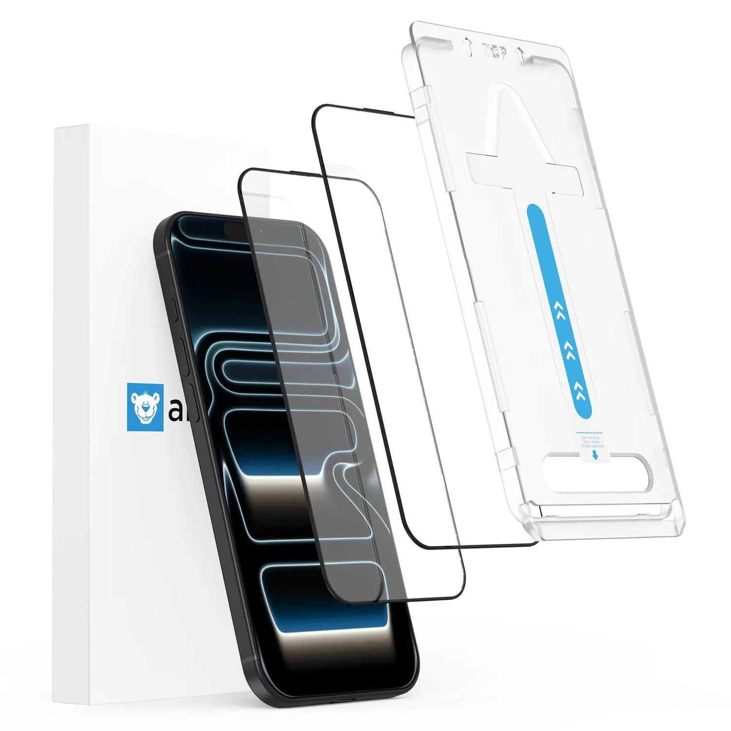 arktis iPhone 17 Sparpaket Hülle + Glas transparent