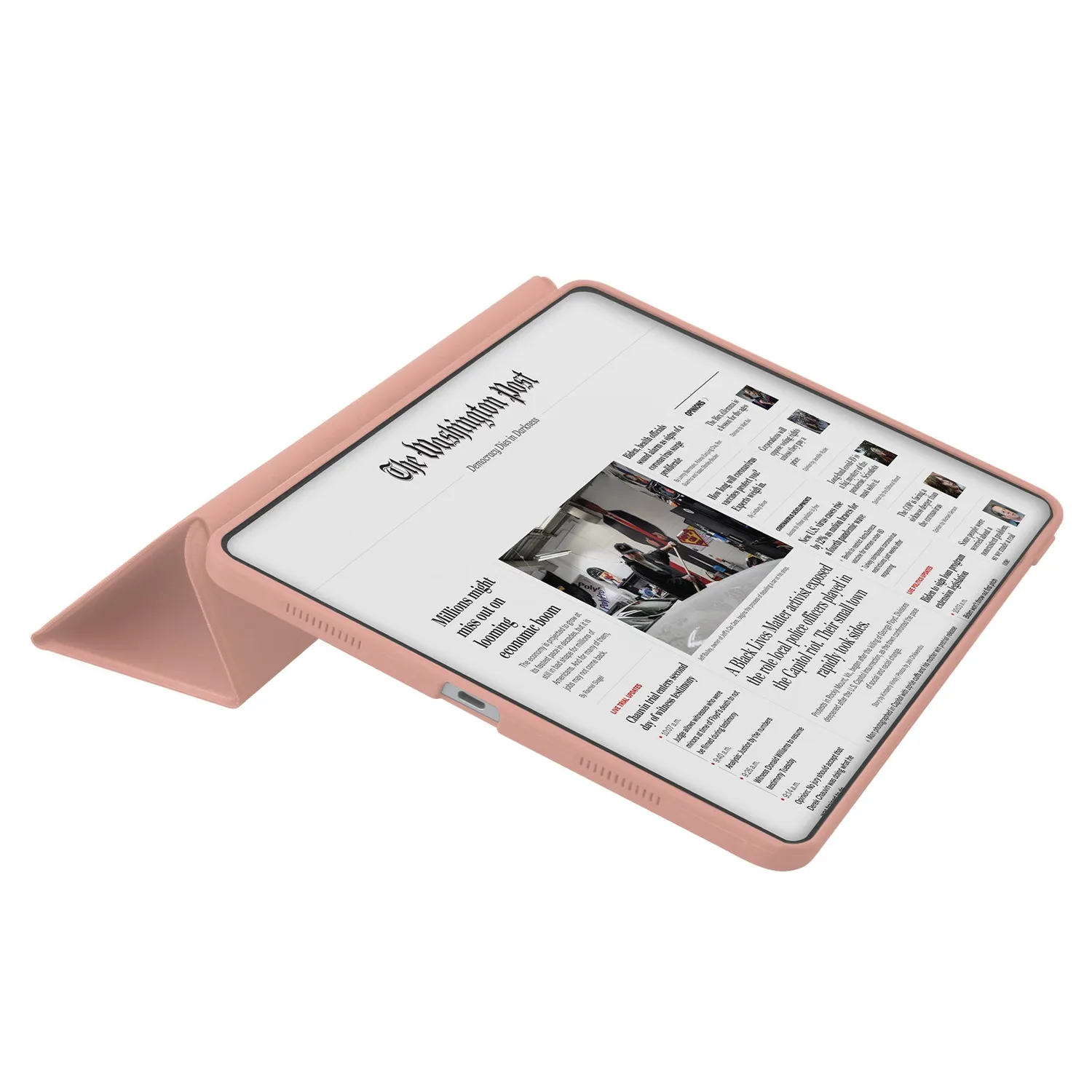 SBS Book Pro iPad Mini 6/7 Tablet-Hülle blau mit Standfunktion