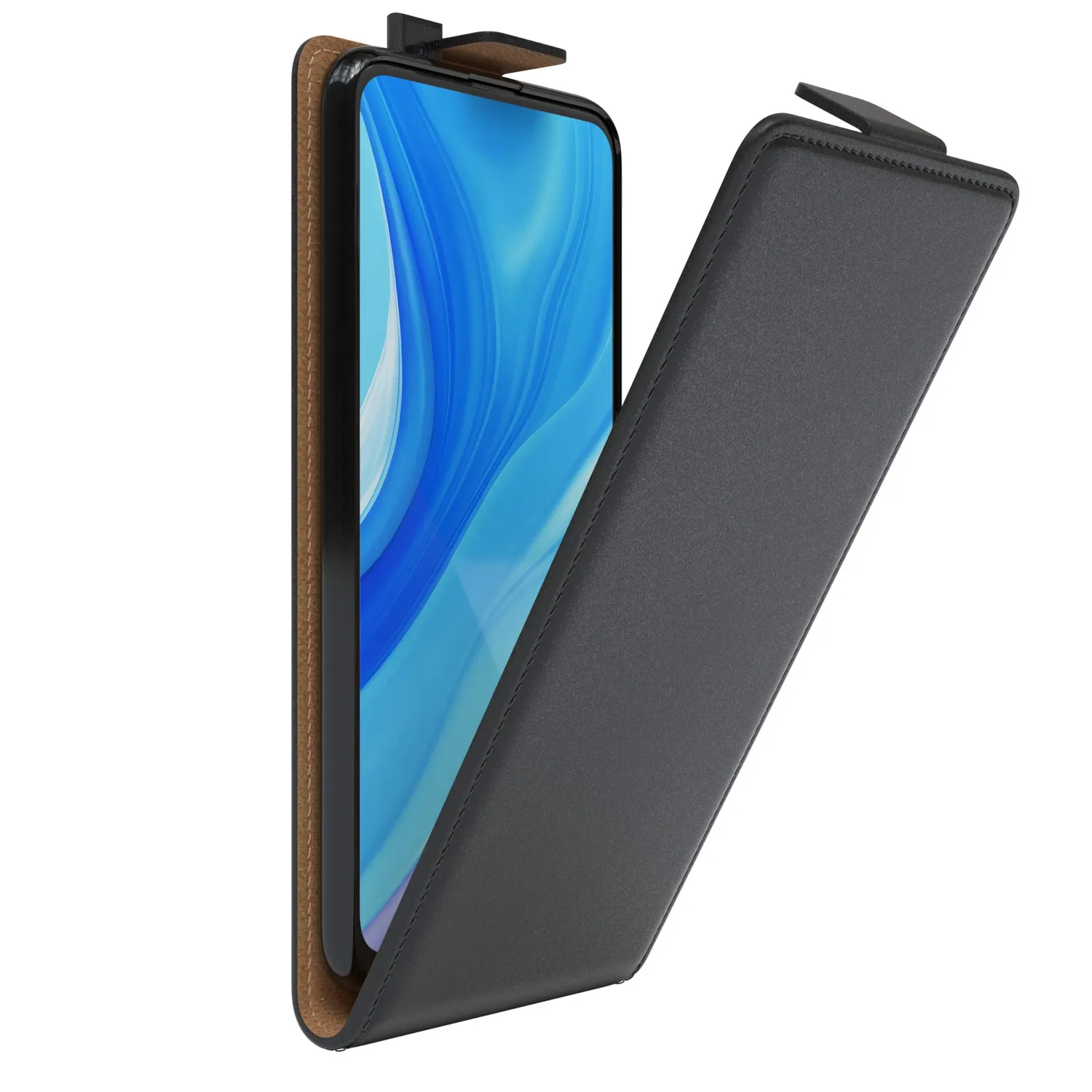 EAZY CASE Book P Smart Pro Handyhülle Schwarz Klappbar