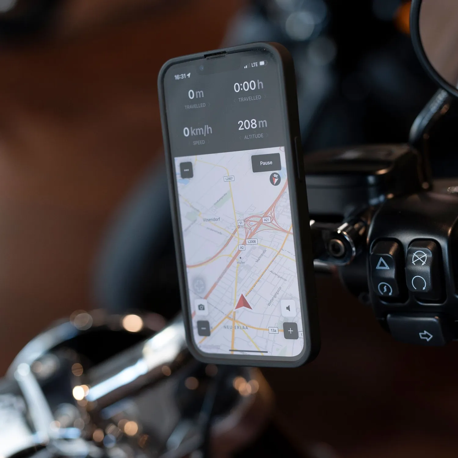 SP Connect Clutch Mount Pro Motorradhalterung Kupplung