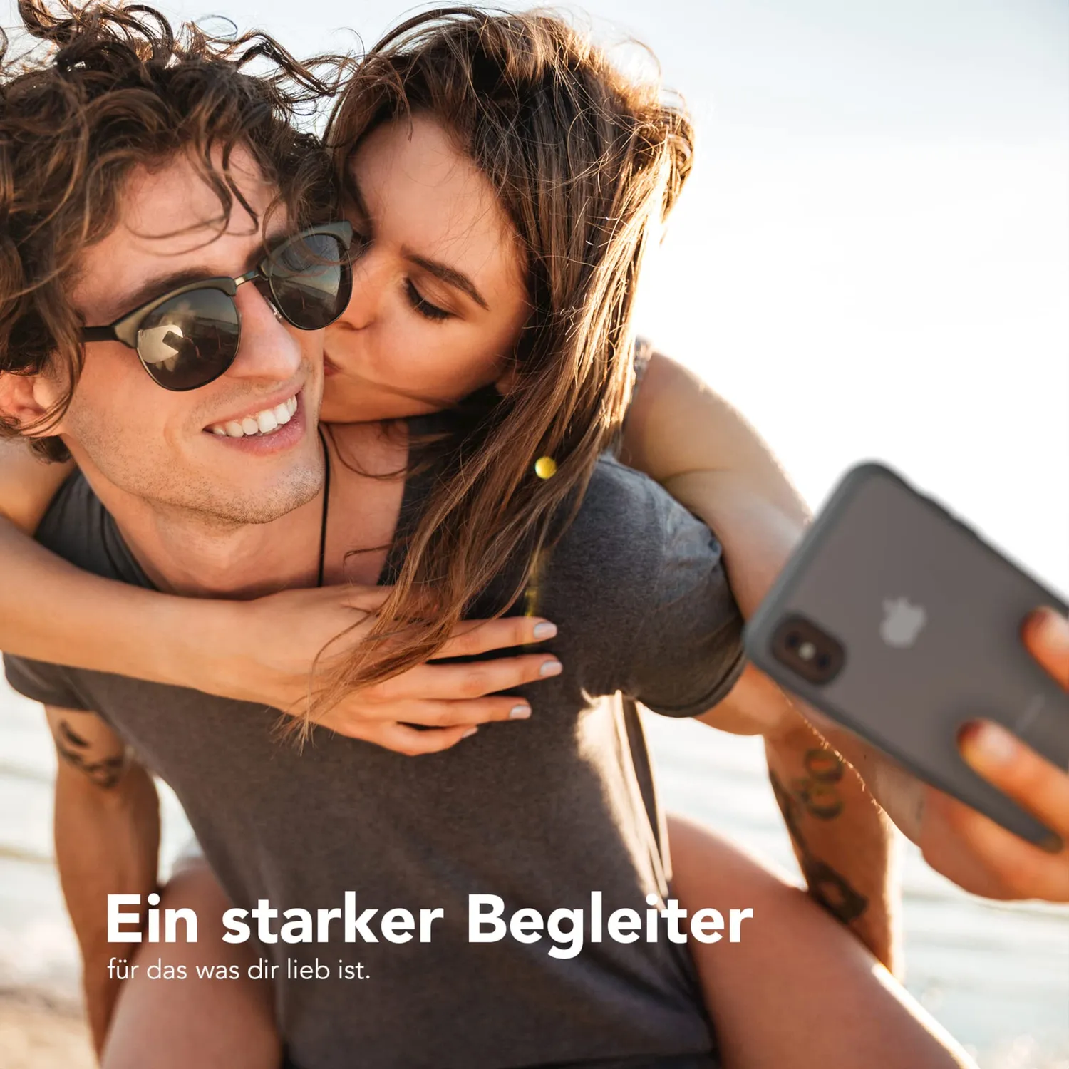 EAZY CASE iPhone X/XS Outdoor Hülle Anthrazit stoßfest