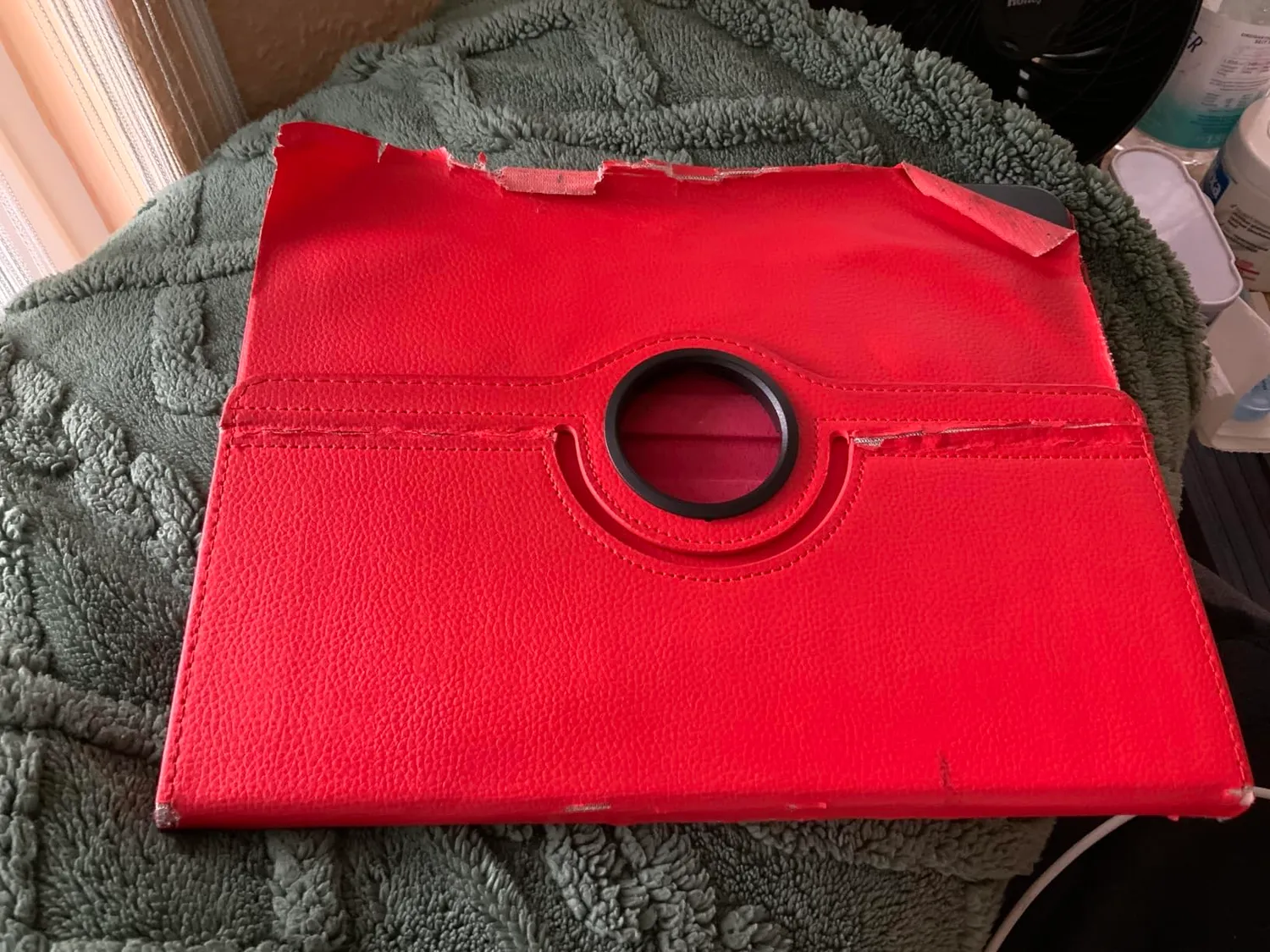 EAZY CASE iPad Pro 12,9 2020 4.Gen Tablethülle Schwarz 360° drehbar