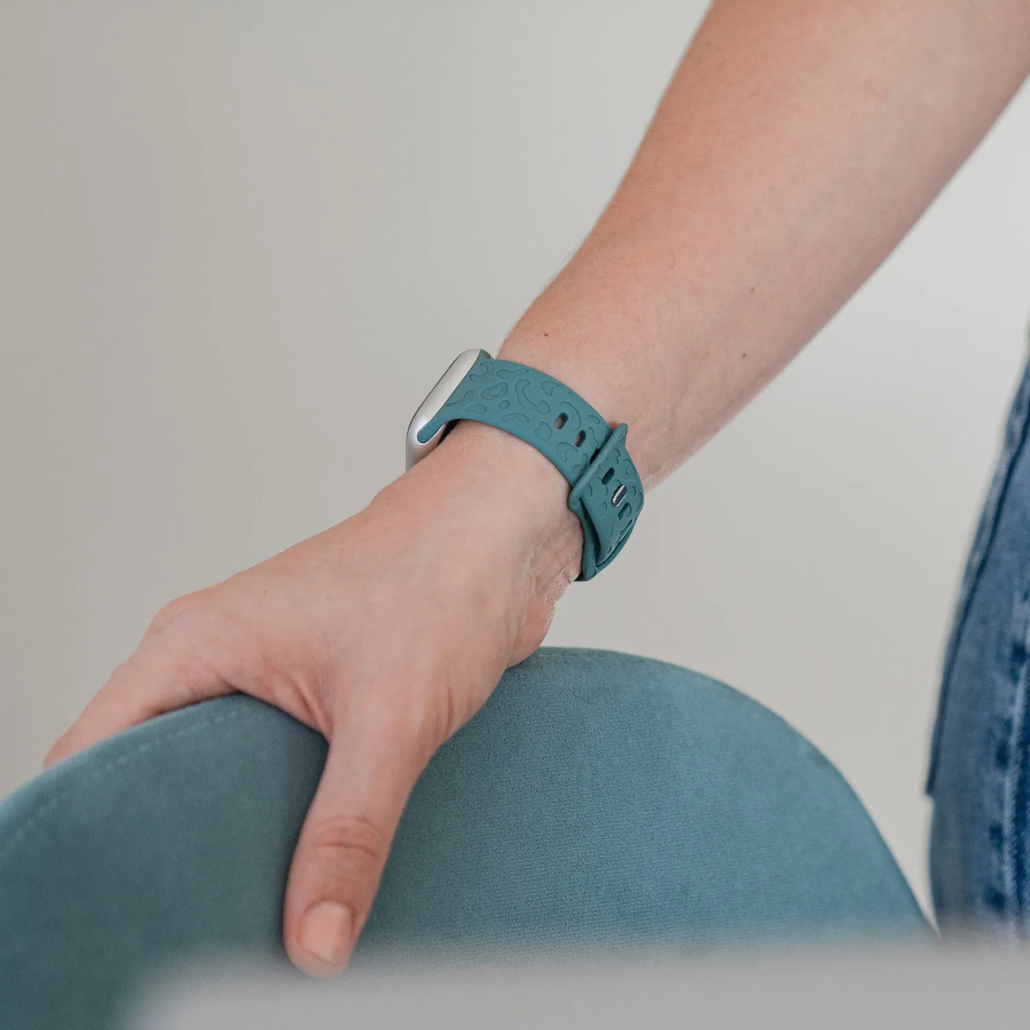 arktisband Leopard Apple Watch Armband Silikon