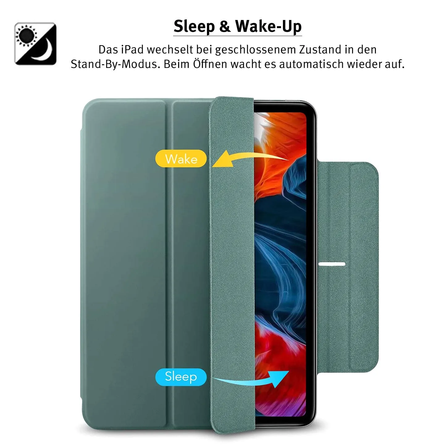 arktis Smart Case 2.0 iPad Pro 12,9 Hülle Schwarz