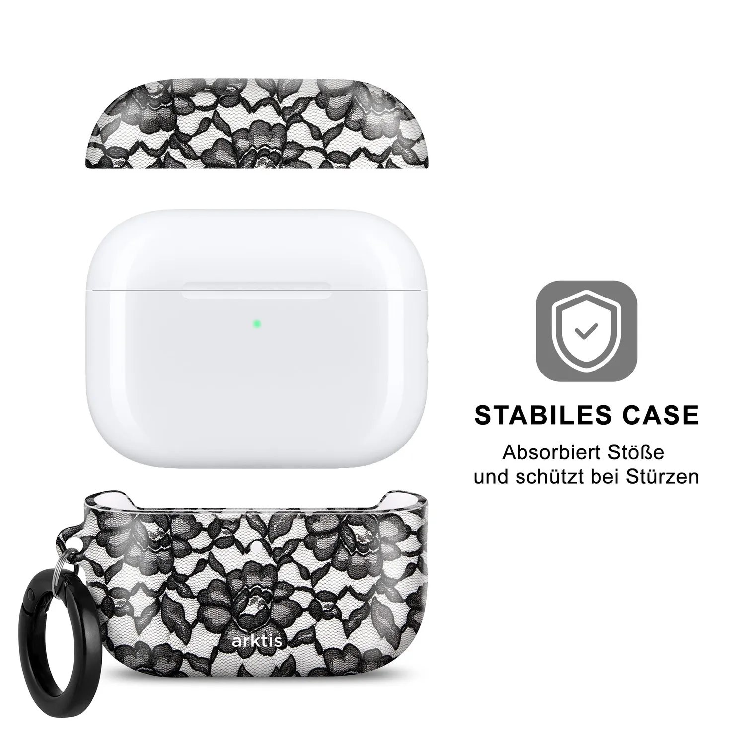 arktis AirPods Pro 3 Hülle Dark Rose