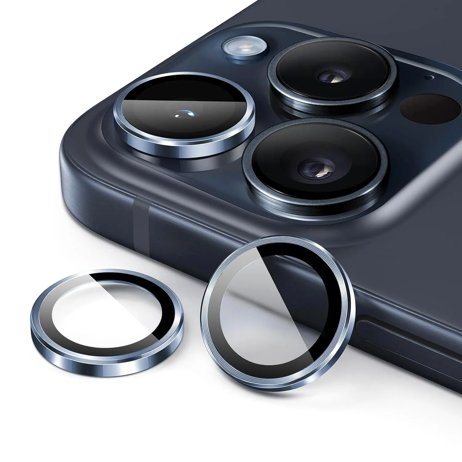 arktis iPhone 15 Pro Lens Protector Alu Glas