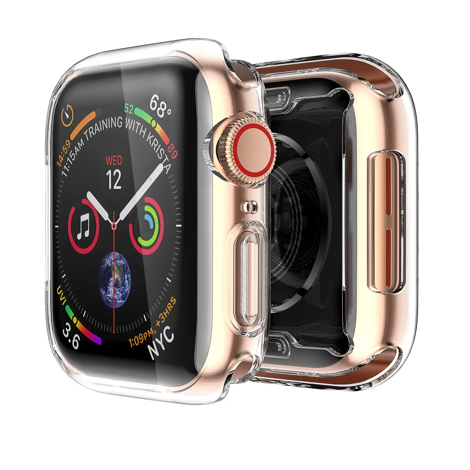 arktis 360 Fullbody Apple Watch Hülle transparent