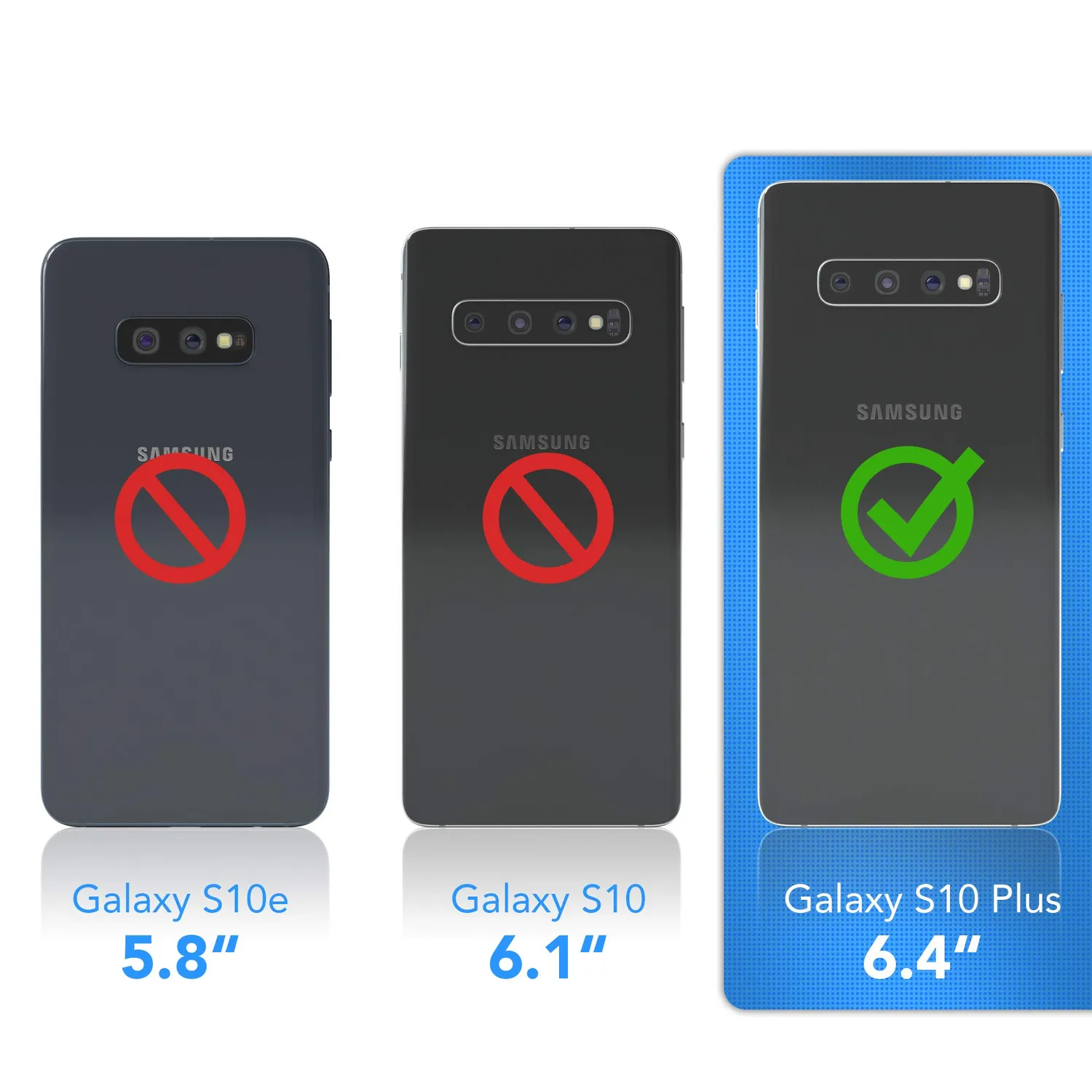 EAZY CASE Galaxy S10 Plus Silikonhülle hellrosa 0,8 mm