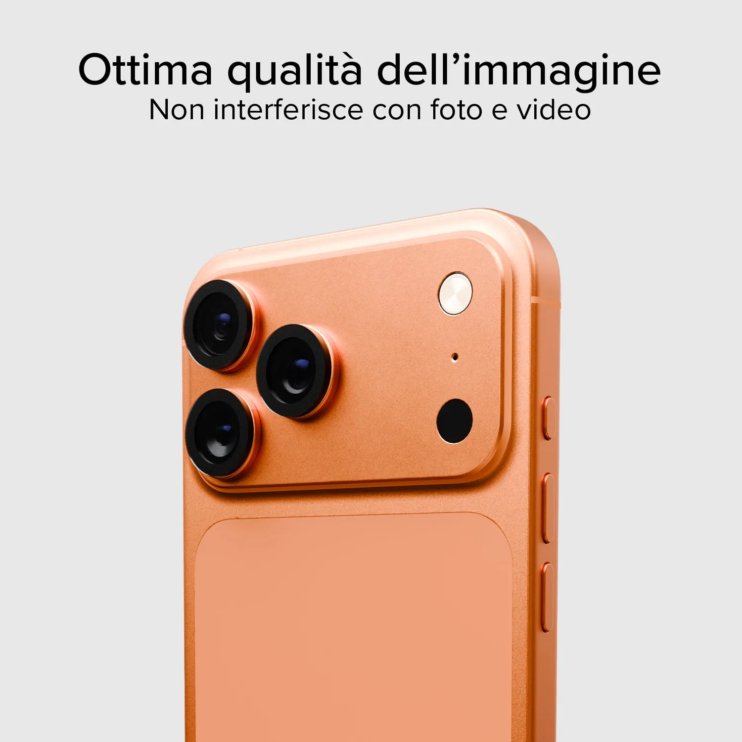 SBS iPhone 17 Pro / 17 Pro Max Kameraschutz schwarz 9H