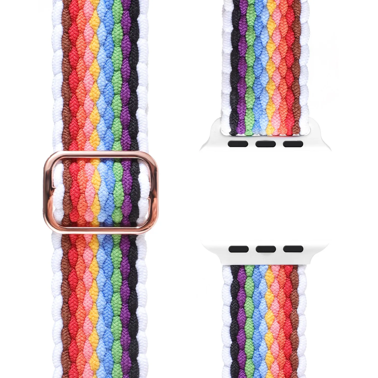arktisband Flex Loop Armband Pride Schwarz Apple Watch