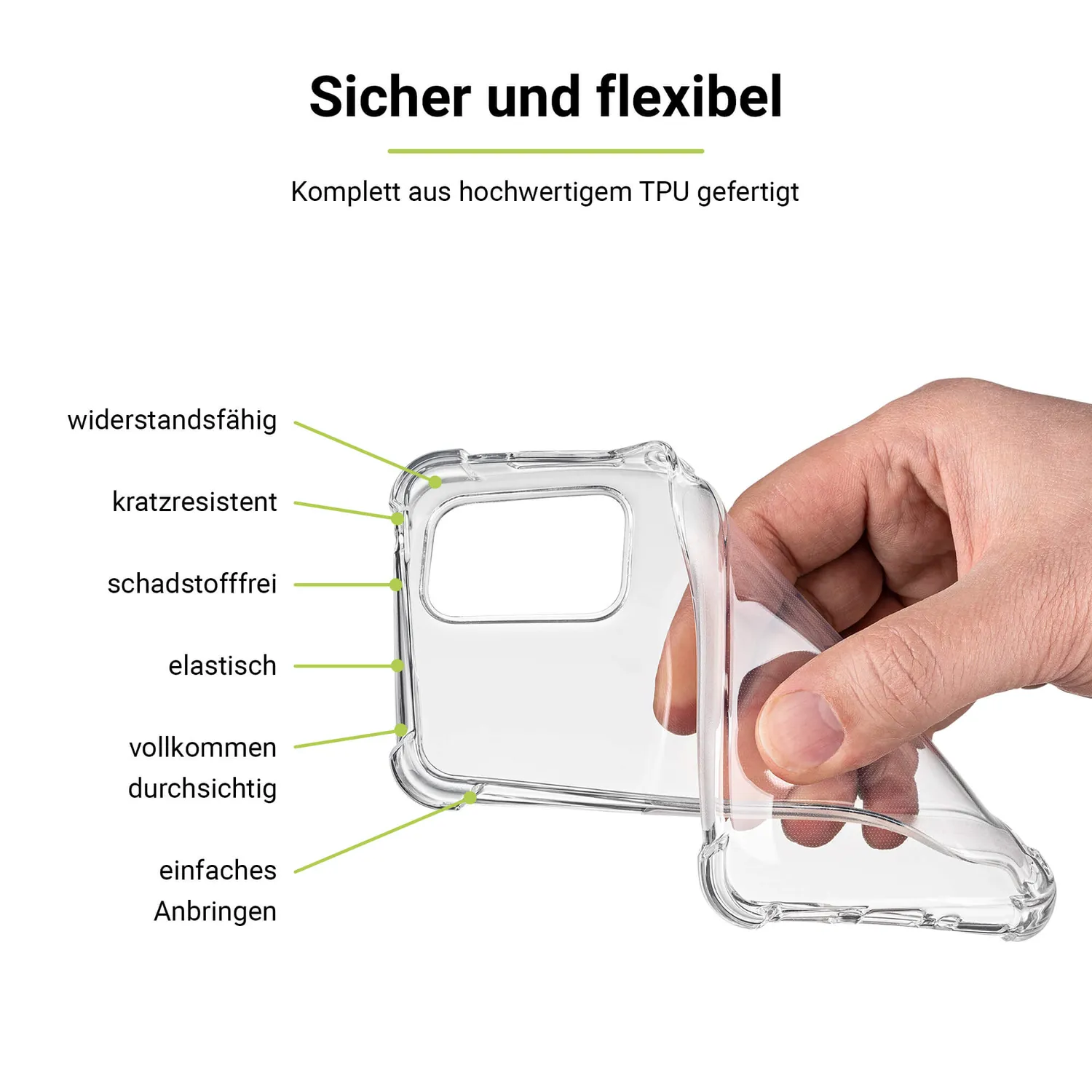 Artwizz Protection Clear Case Samsung Galaxy Handyhülle transparent