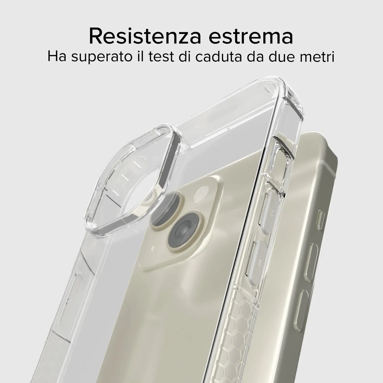 SBS Extreme X2 iPhone 14/13 Hülle transparent robust