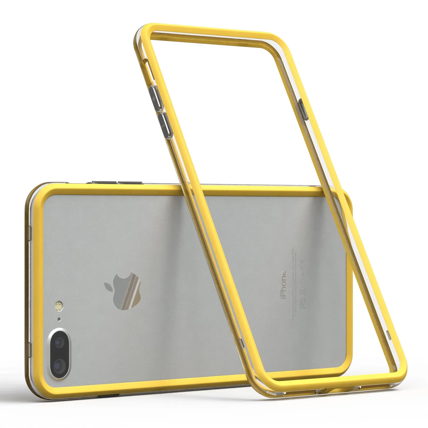 EAZY CASE Bumper für iPhone 7 Plus / 8 Plus Braun