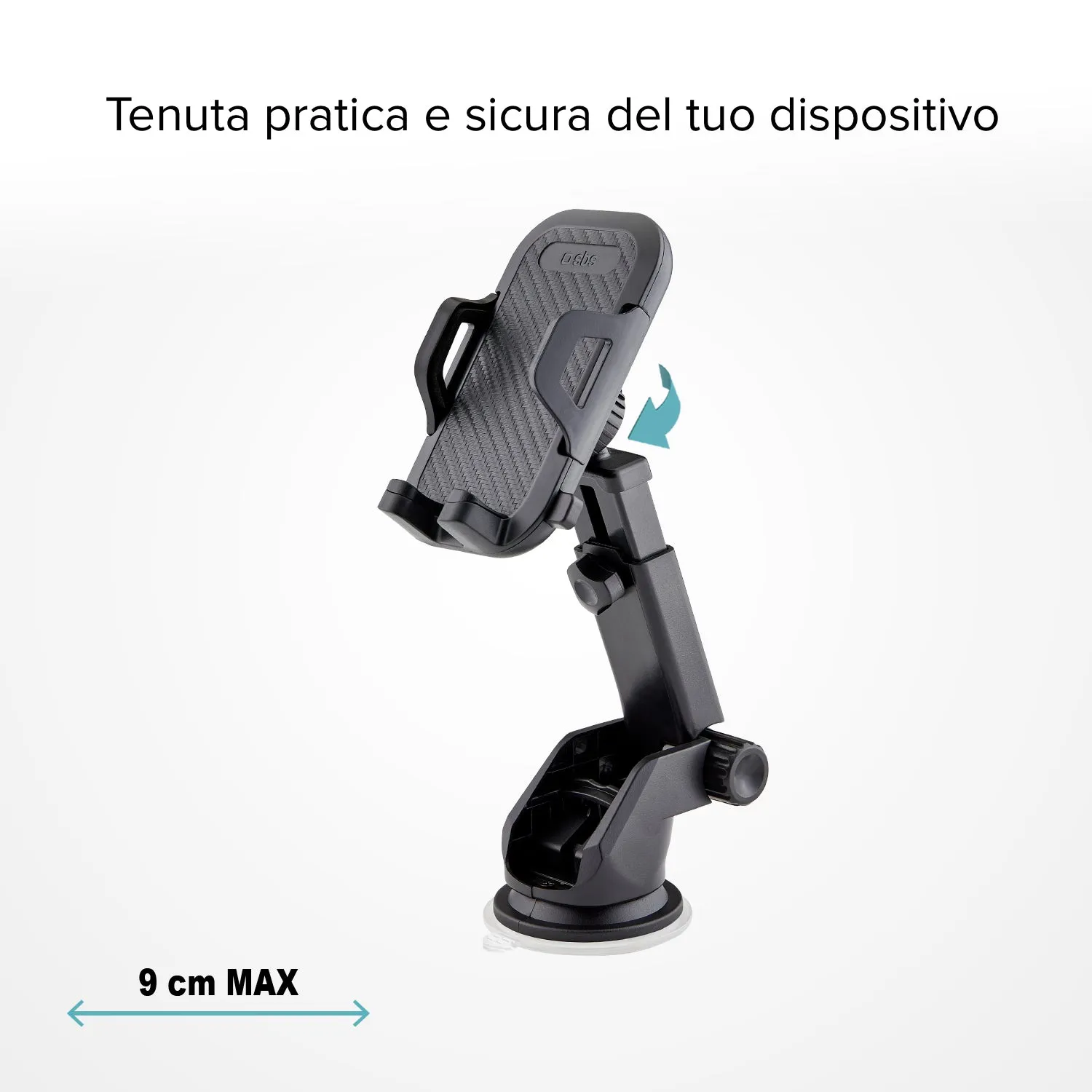 SBS Autohalterung Saugnapf Teleskoparm Handy universell