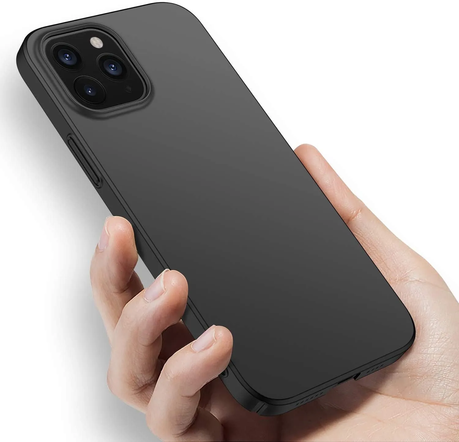 arktis UltraSlim Hardcase iPhone 14 Pro Max Hülle Schwarz matt