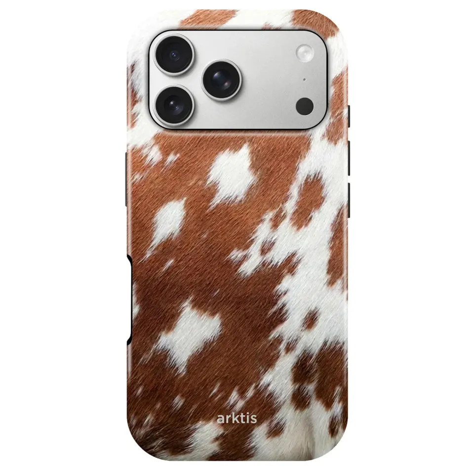 arktis Cow iPhone 17 Pro Hülle MagSafe Print