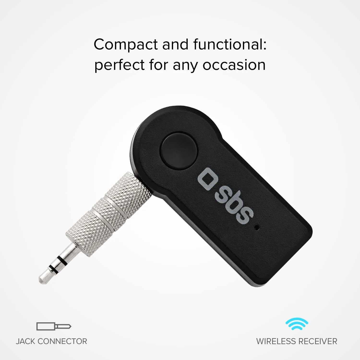 SBS Wireless Bluetooth Empfänger 3,5mm 10m