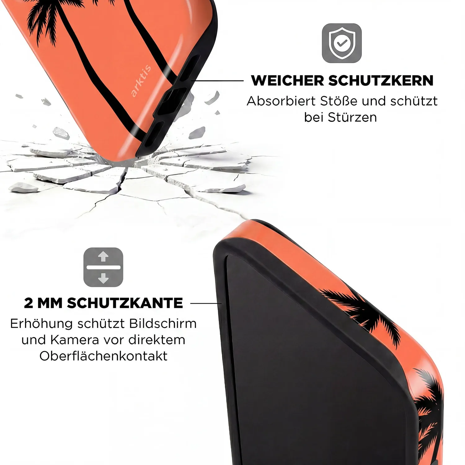 arktis Coral Coast iPhone 18 Pro Max Hülle MagSafe