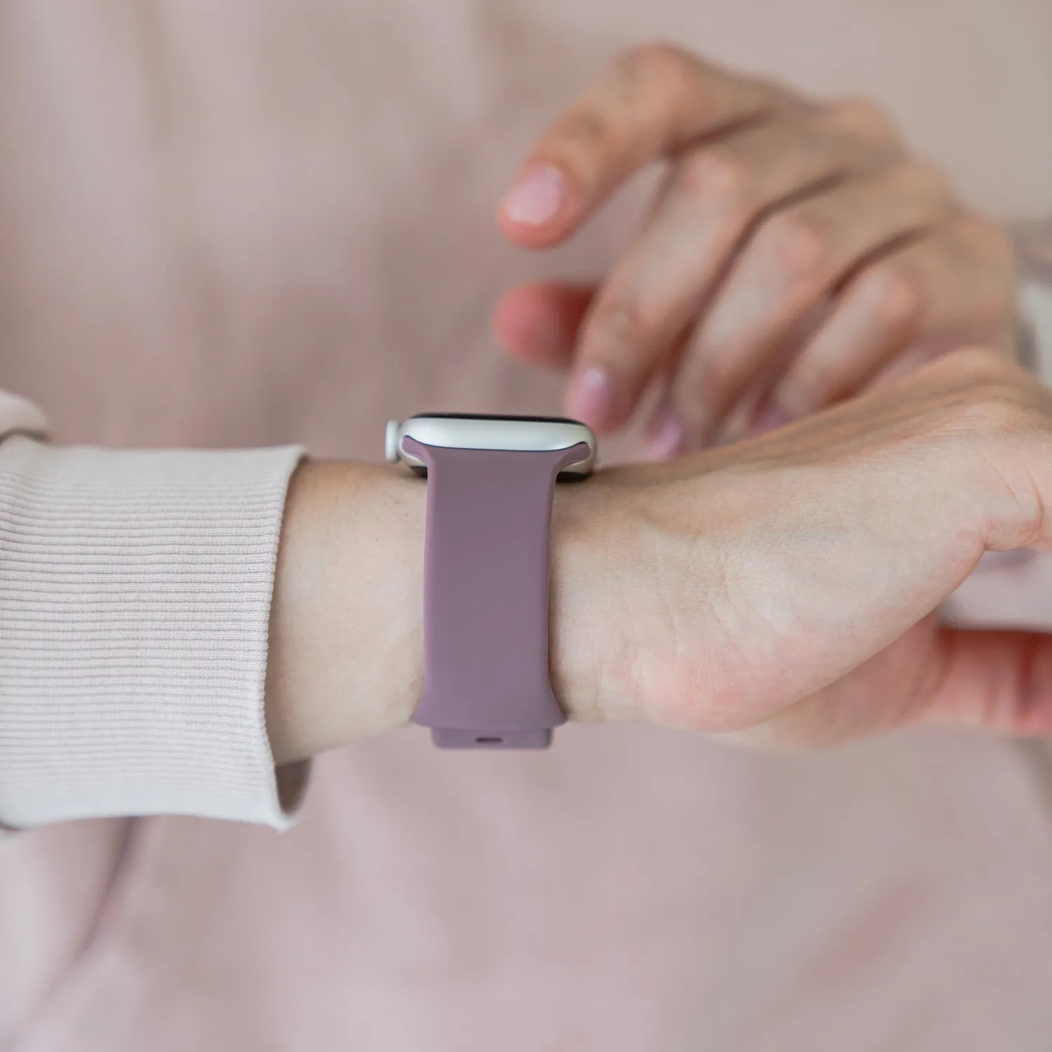 arktisband Sport Silikonarmband Apple Watch schweißfest