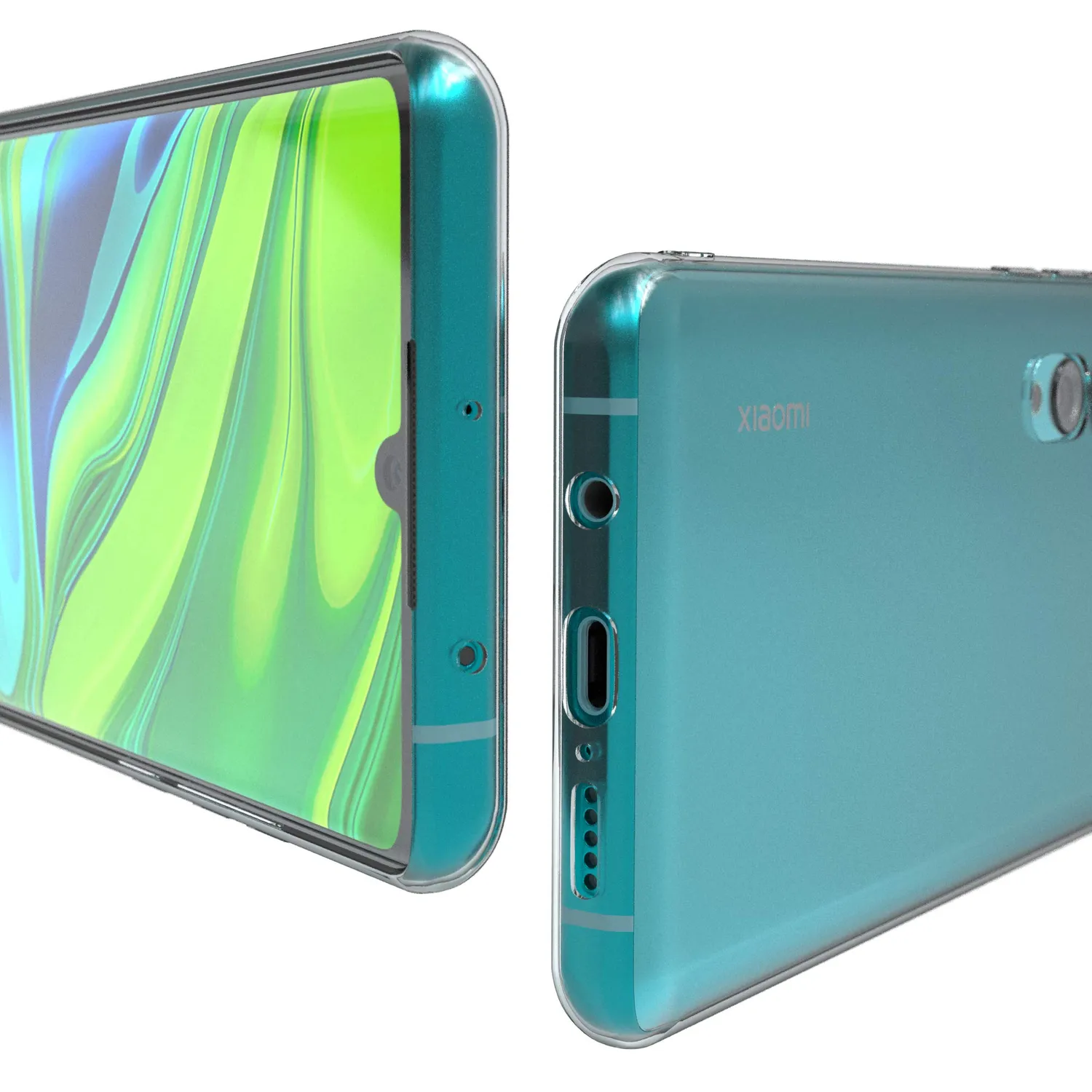 EAZY CASE Mi Note 10 Slimcover Transparent 0,8 mm