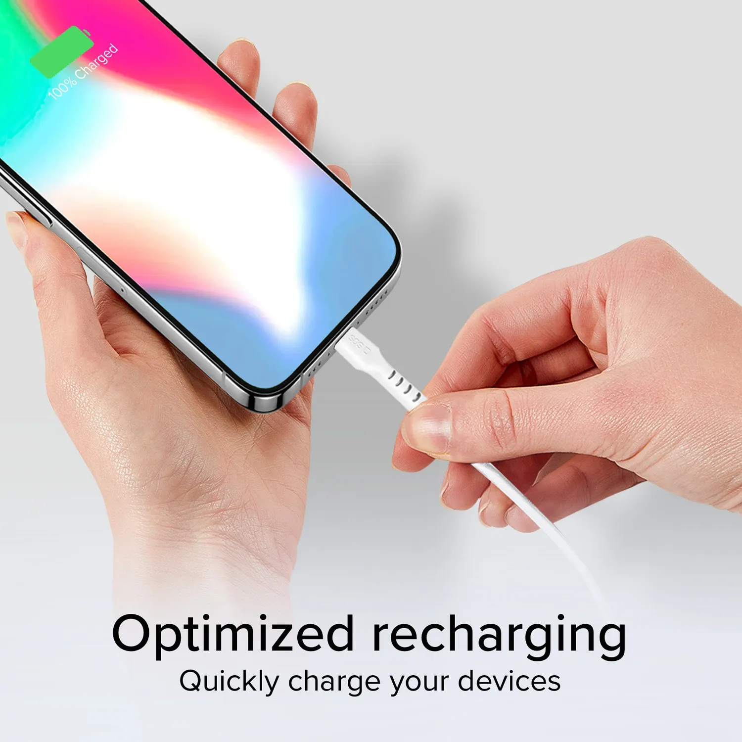 SBS USB-C Ladekabel 1 m 25W PD Schnellladung